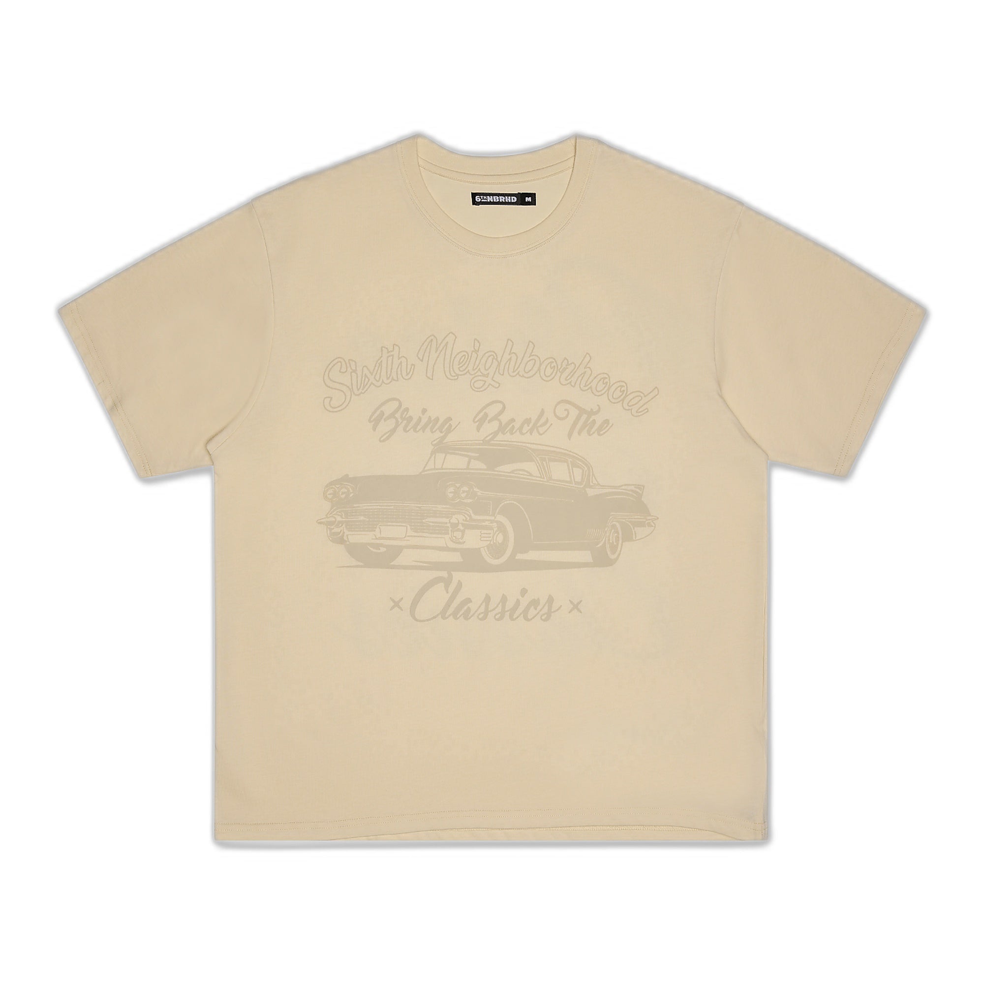 6Th Nbrhd Classic Is Back Men's T-Shirt - Beige