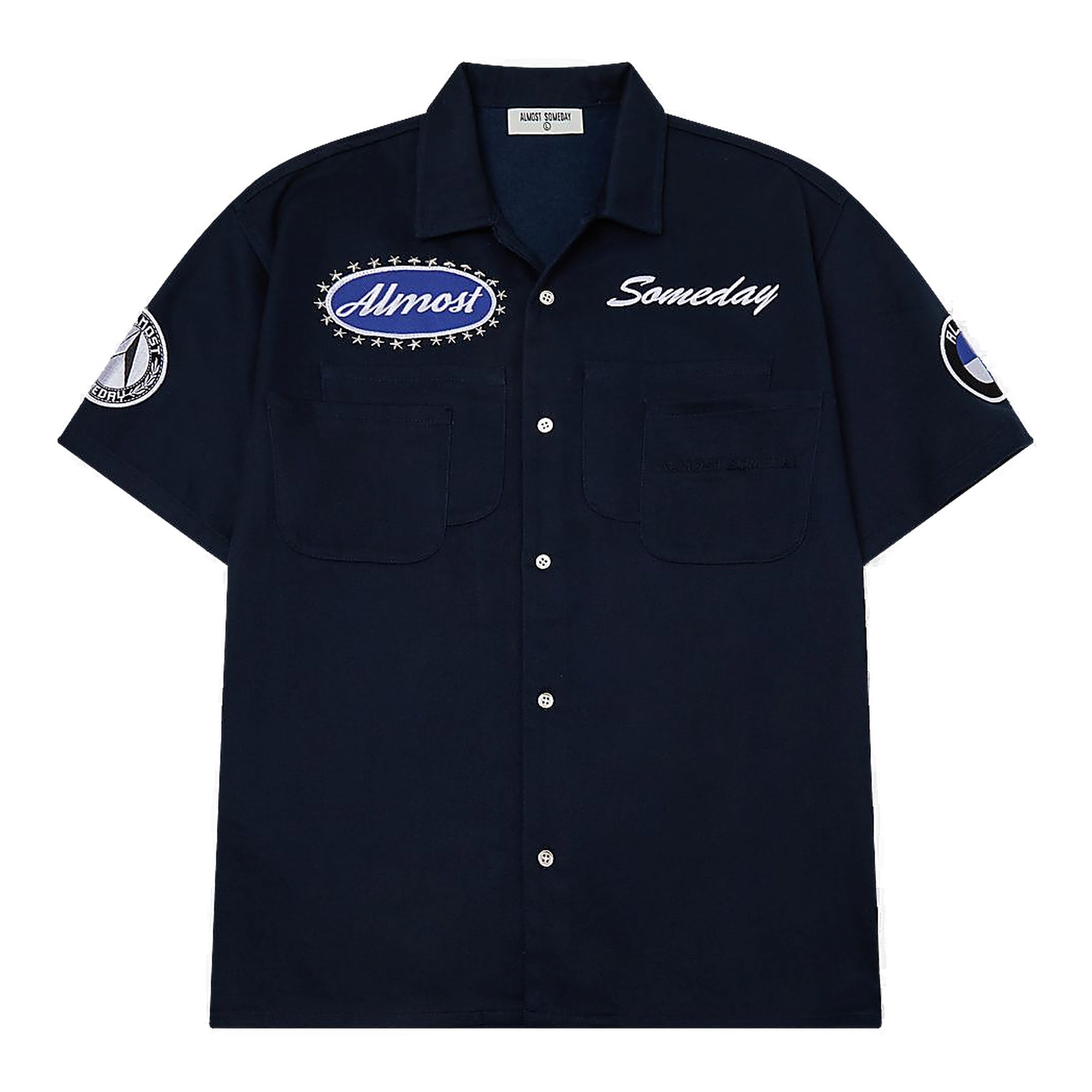 Almost Someday Patch Shirt - Embroidered