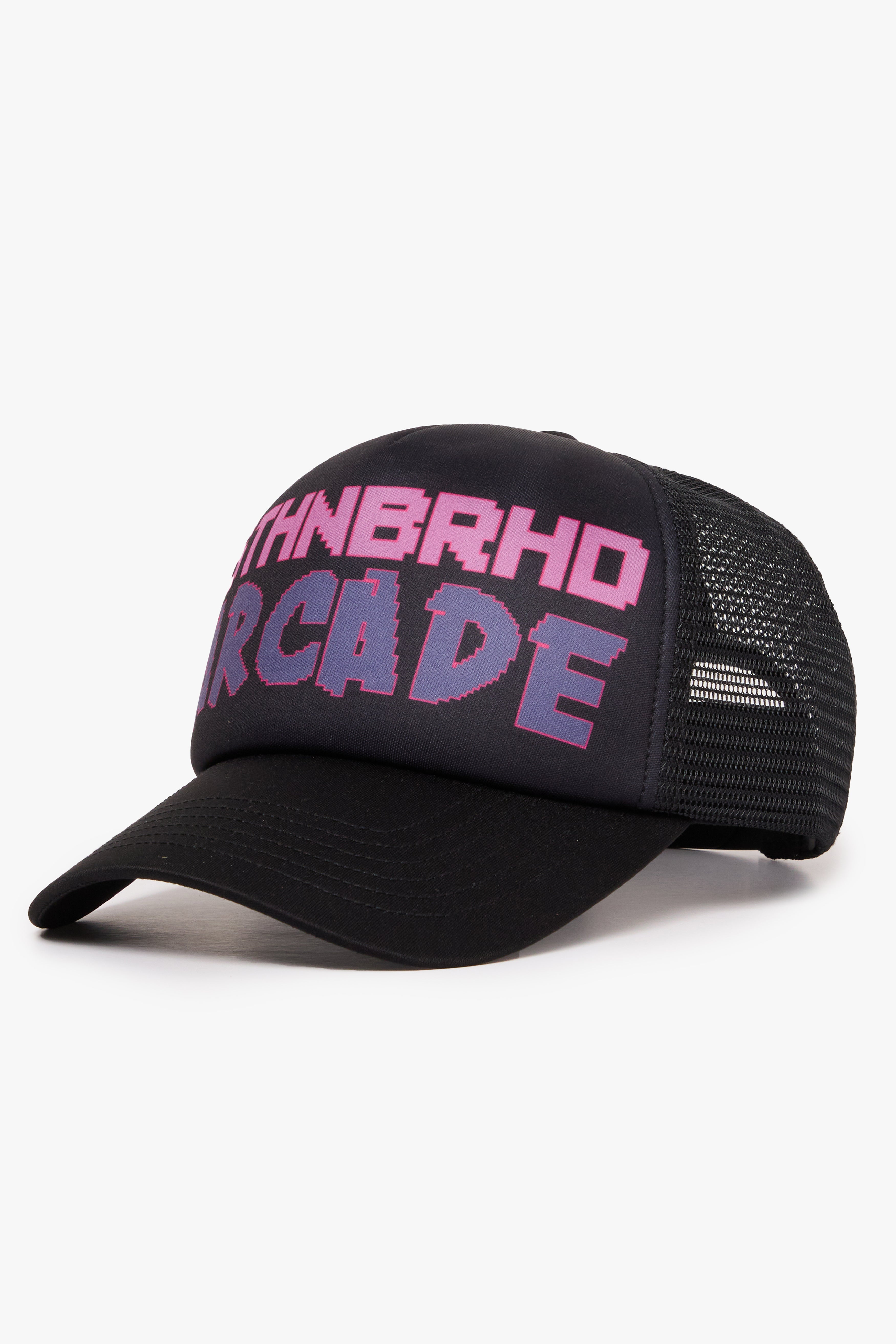 6Th Nbrhd Trucker Hat for Men - Black