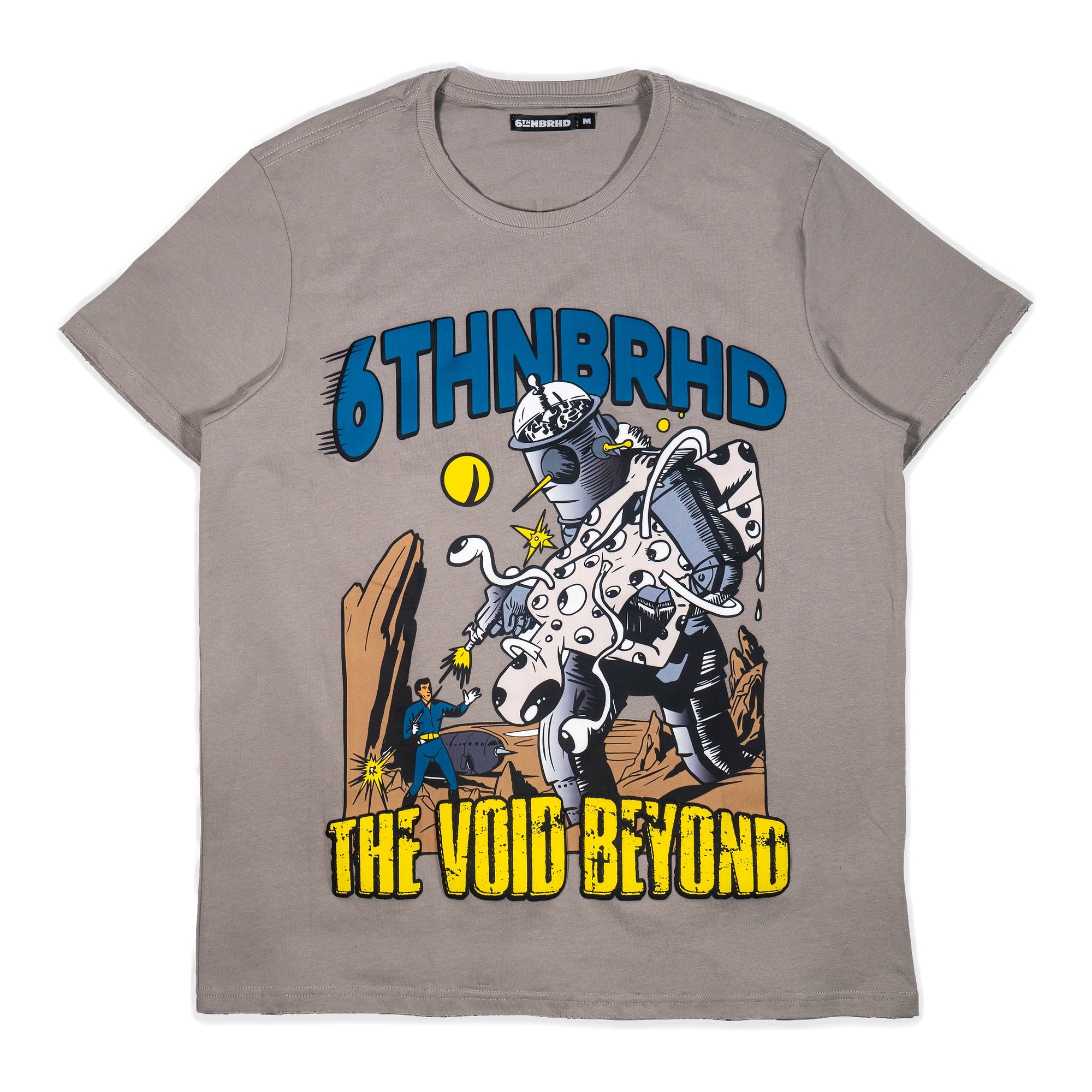 6Th Nbrhd Void Men's T-Shirt - Gray