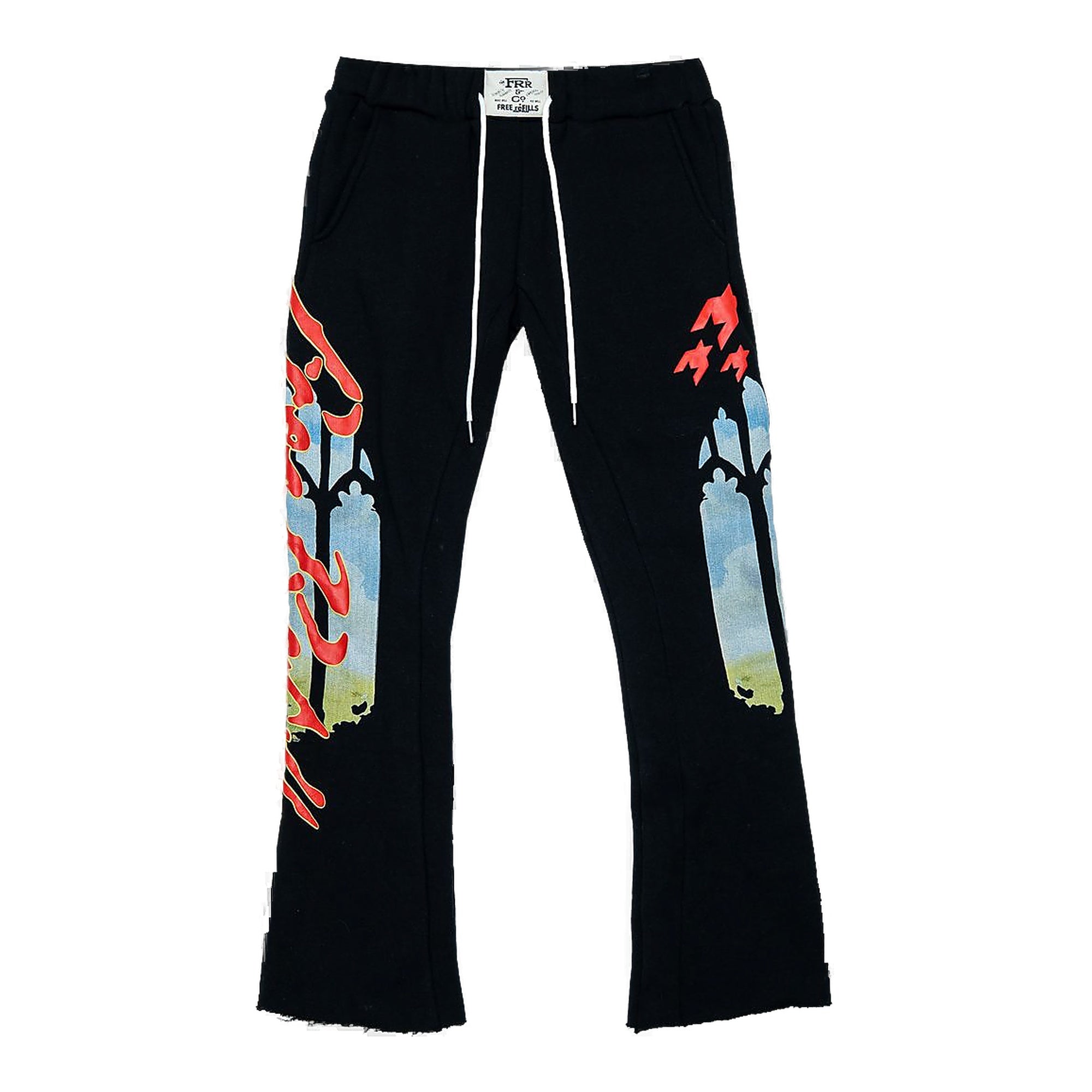 Free Refills Rehab Flare Sweatpants - Black