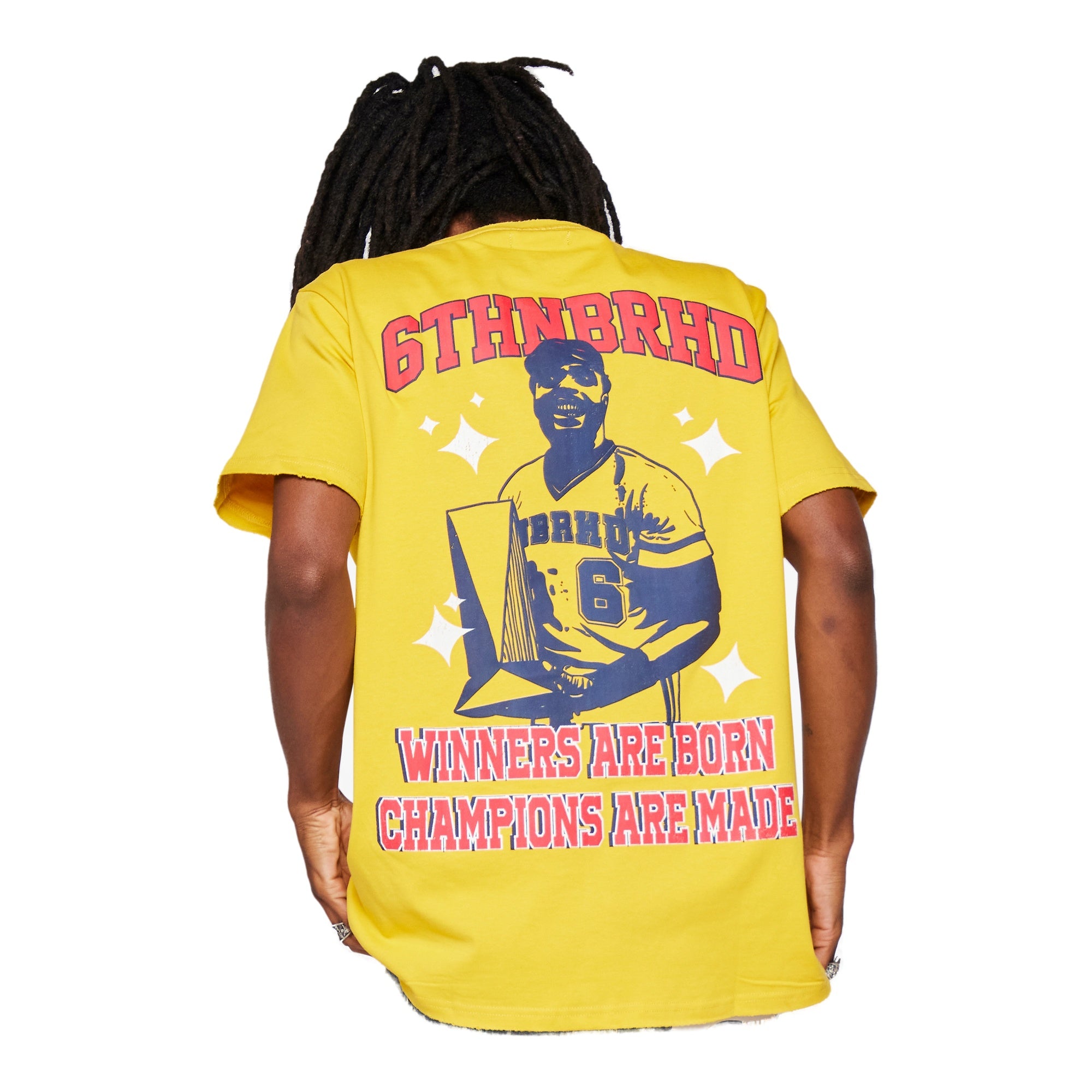 6Th Nbrhd Homerun Men's T-Shirt - Yellow