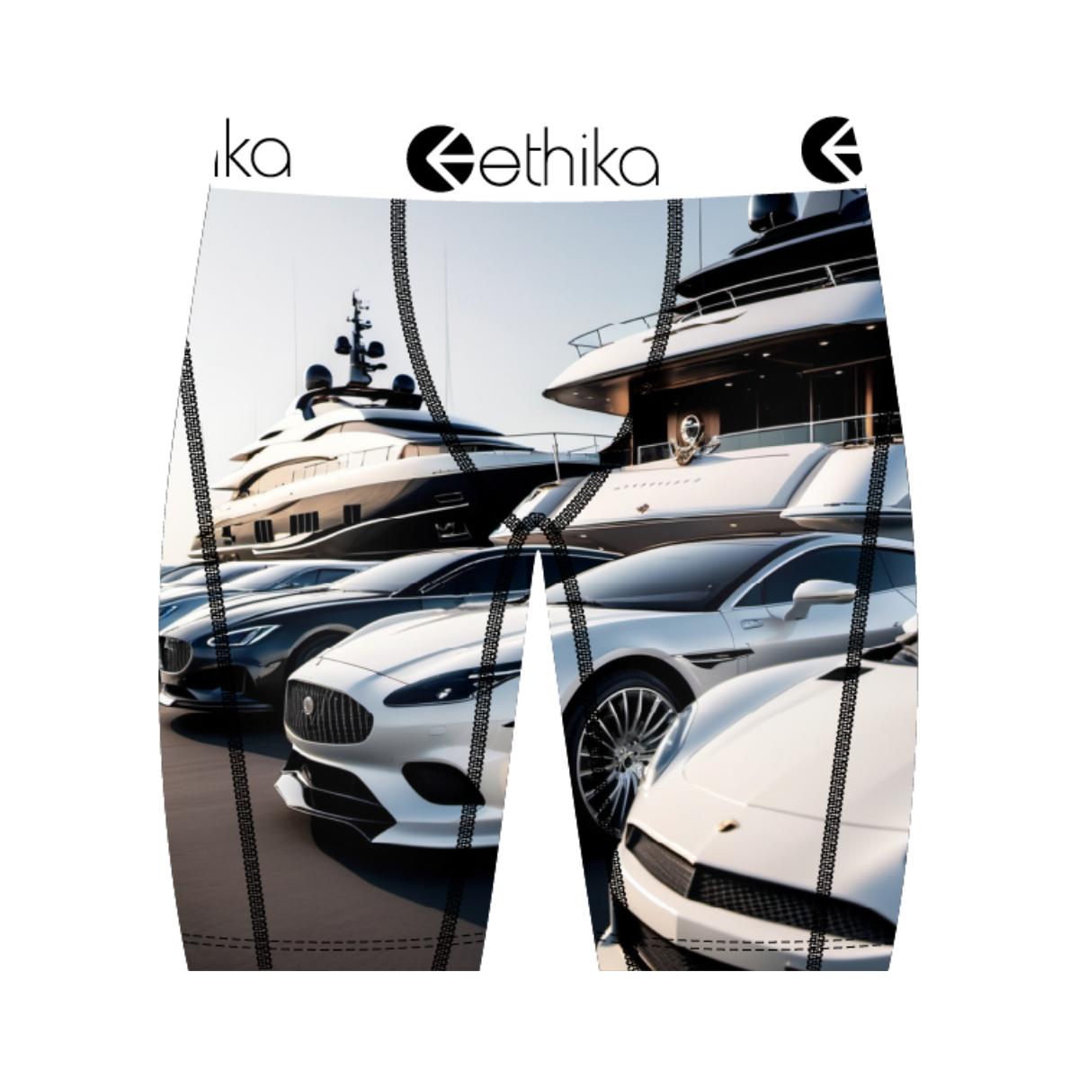 Ethika "Fleet Week" Underwear - Car and Yacht Print