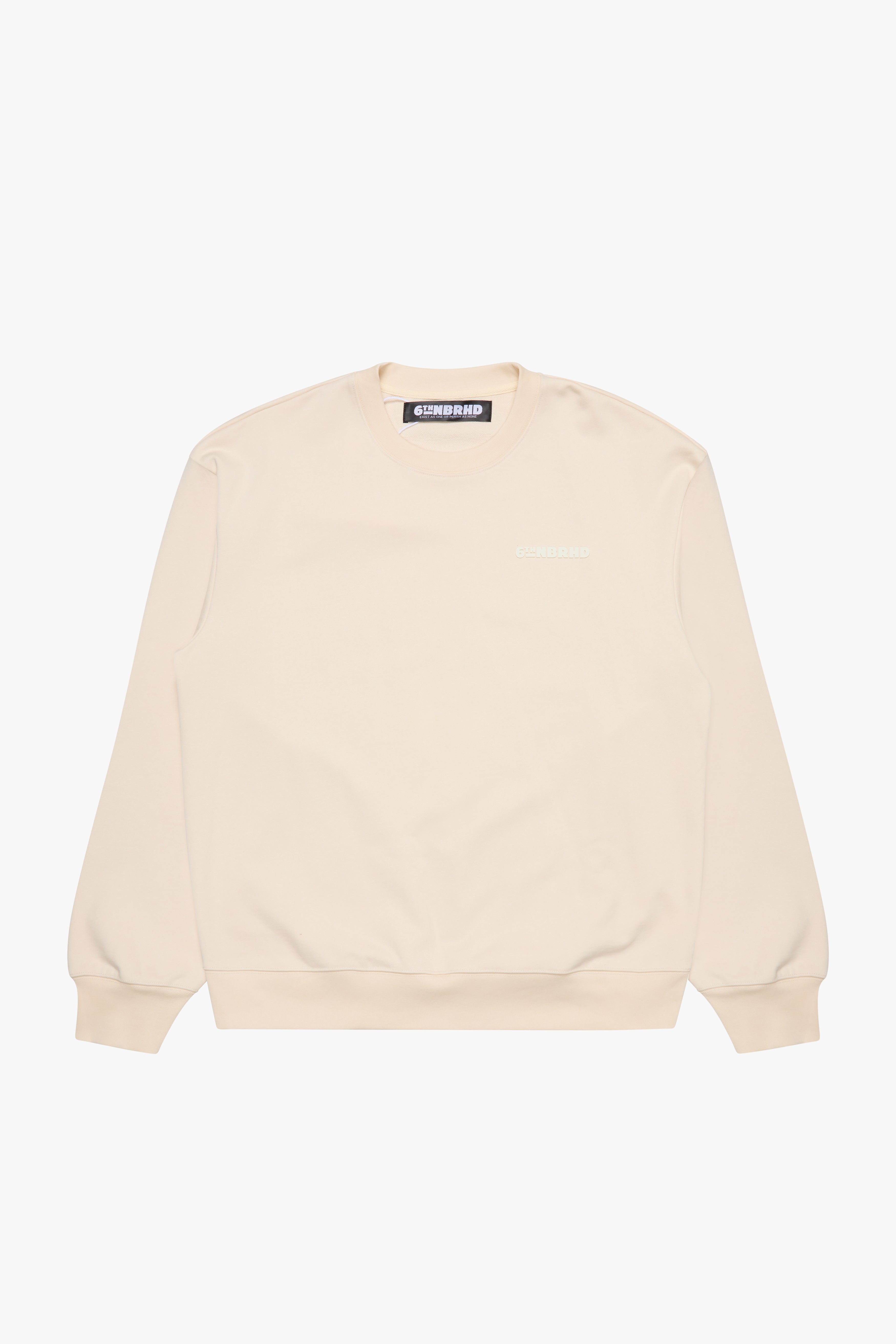 6Th Nbrhd Men's Sweatshirt - Beige