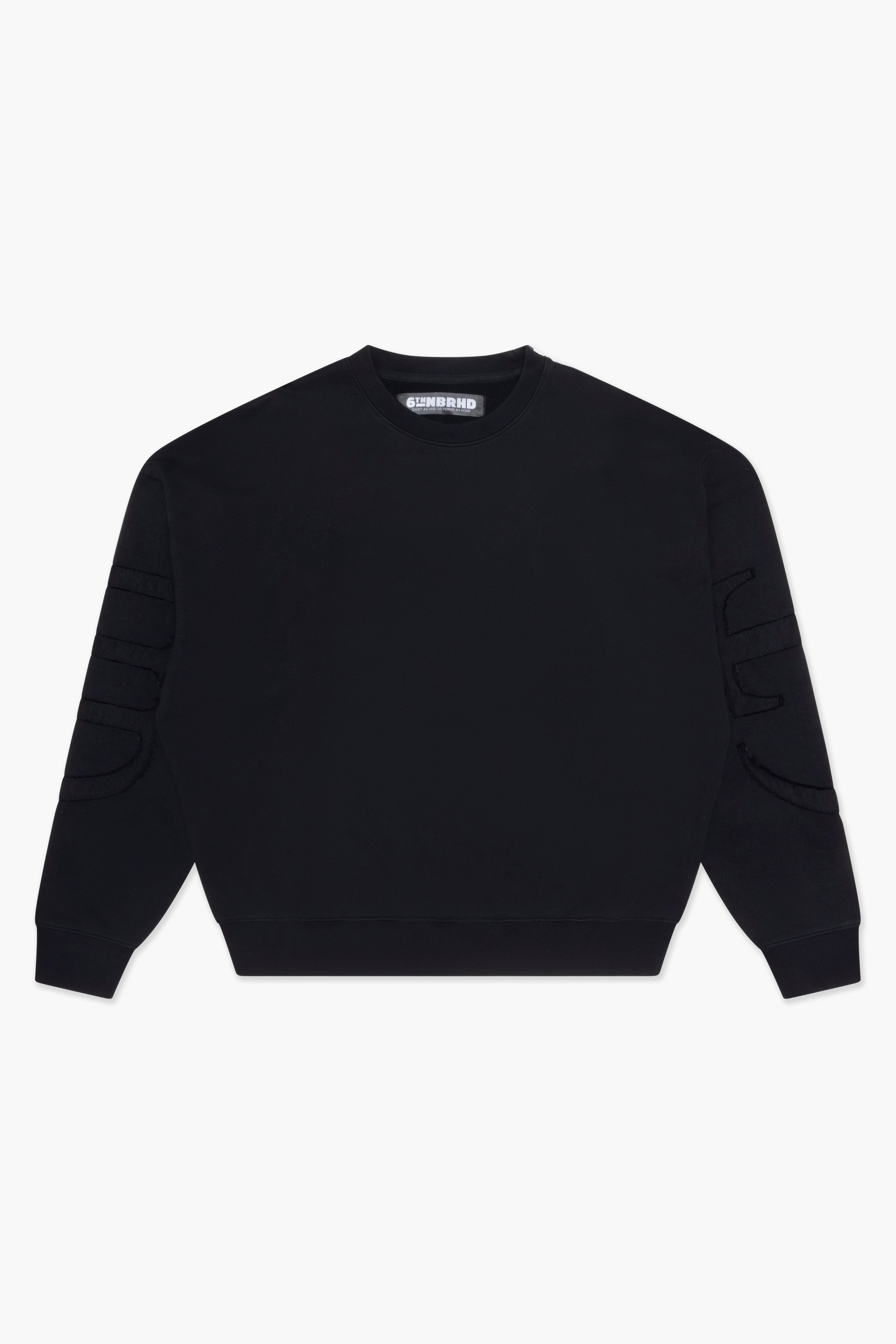 6Th Nbrhd Statement Men's Sweatshirt - Black