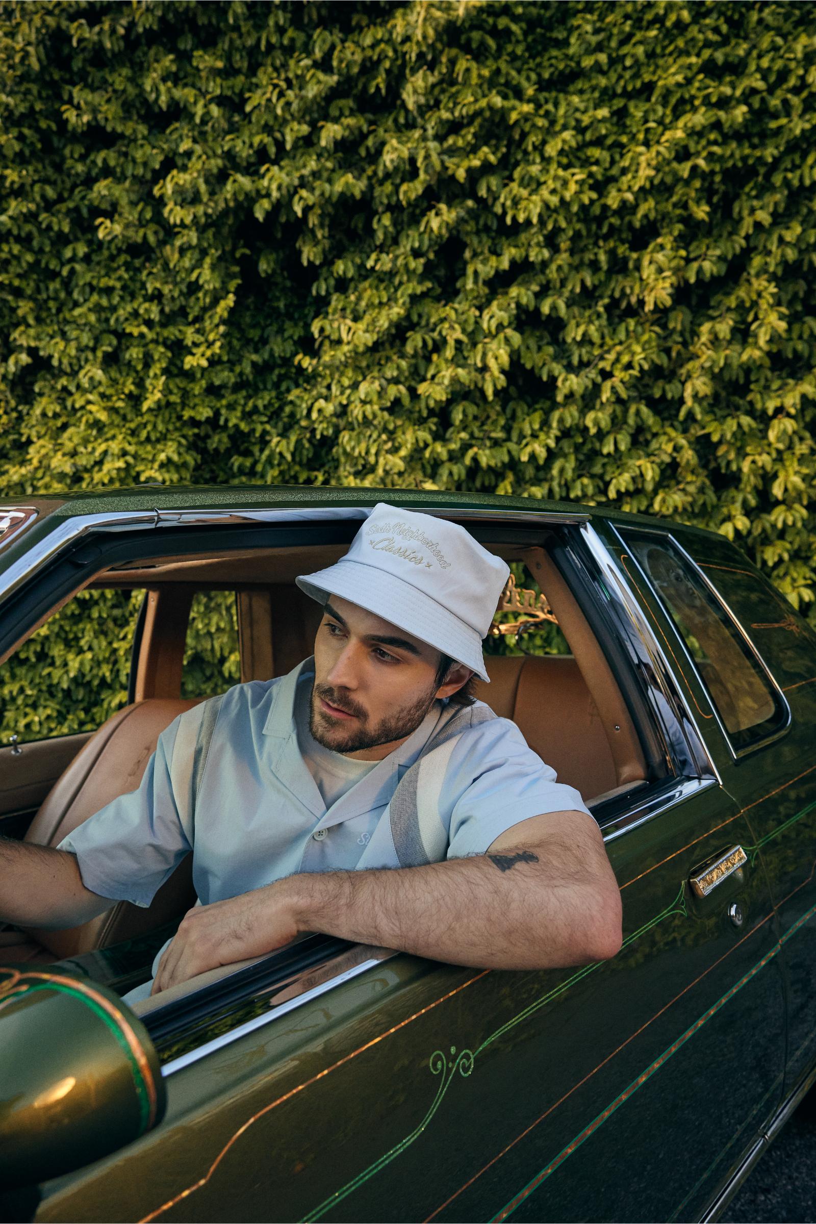 "Shade" Bucket Hat Light Blue