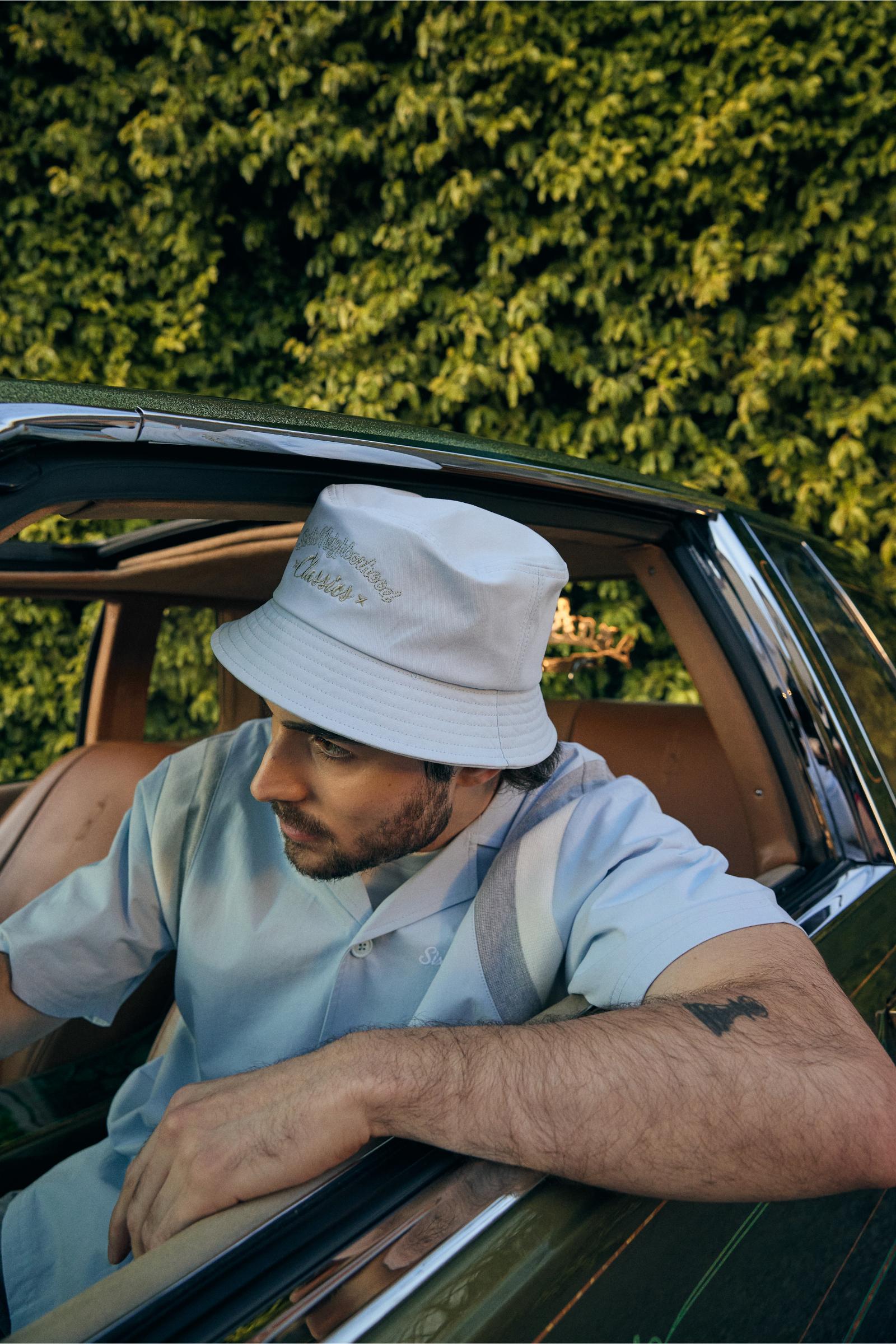 "Shade" Bucket Hat Light Blue