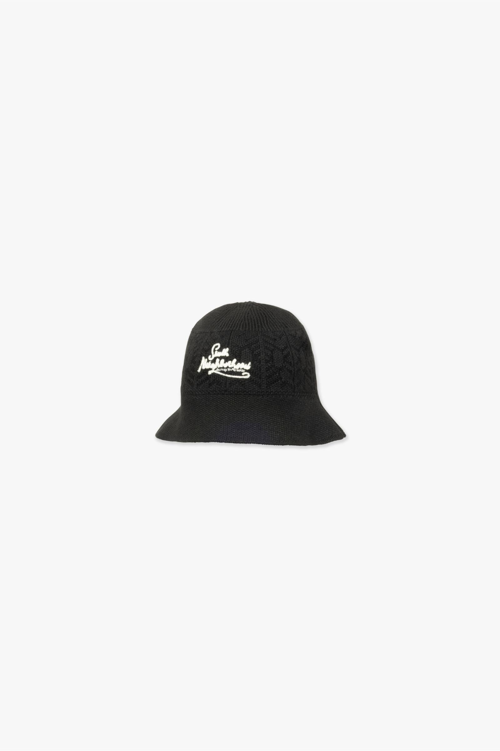 6Th Nbrhd Tiki Bucket Hat - Black