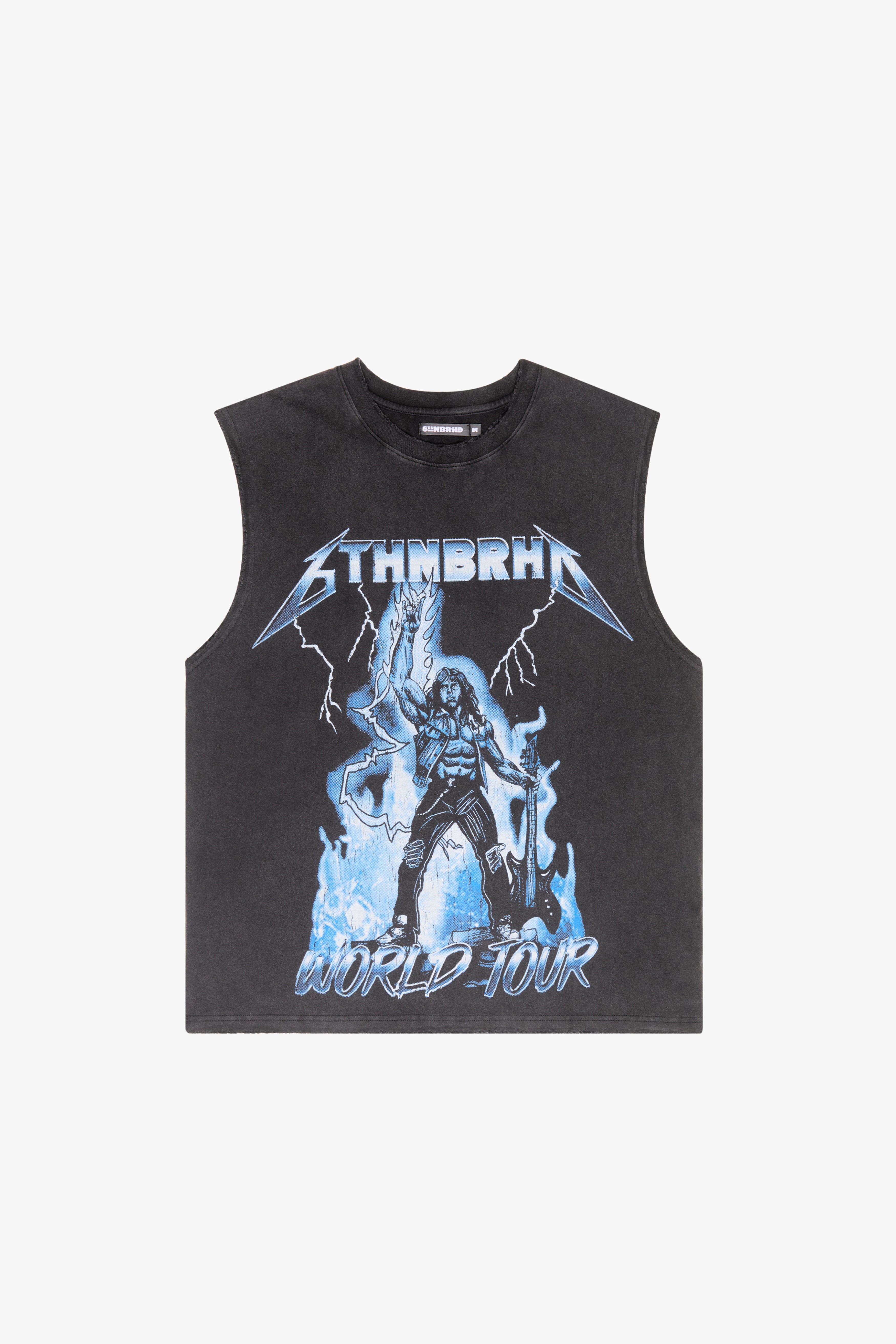 6Th Nbrhd World Tour Men's T-Shirt - Black