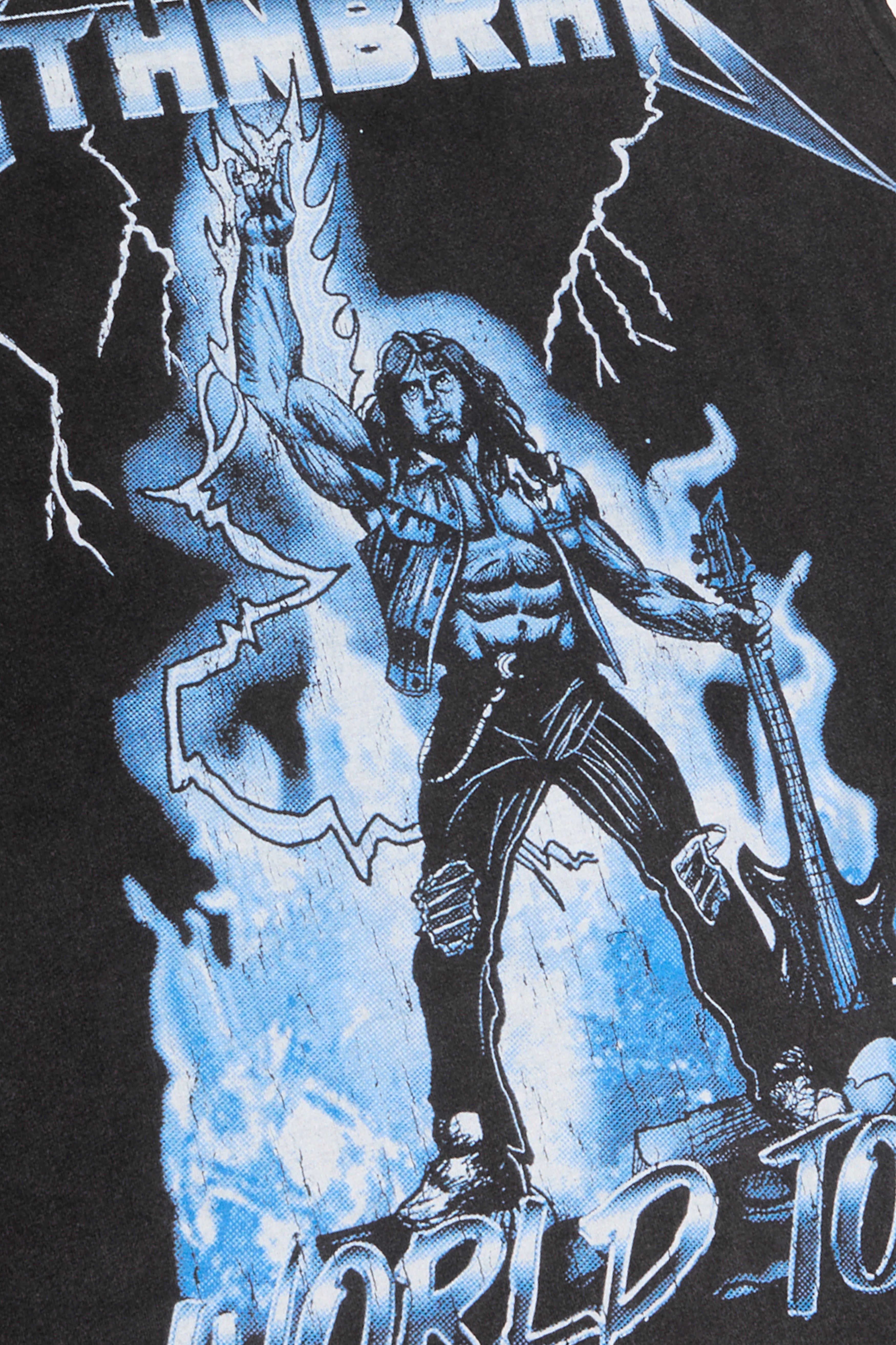 6Th Nbrhd World Tour Men's T-Shirt - Black