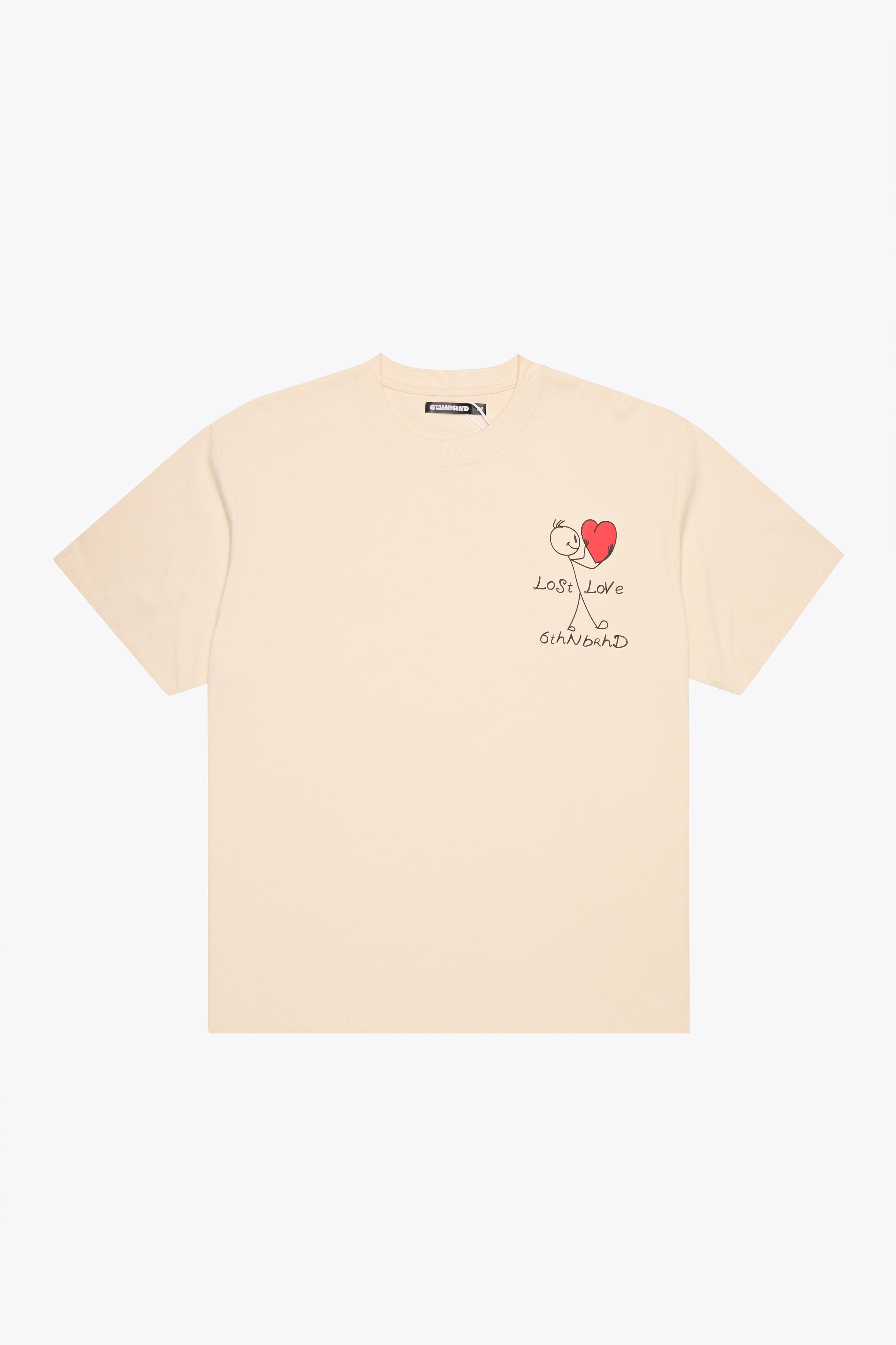 6Th Nbrhd Yes/No Men's T-Shirt - Beige