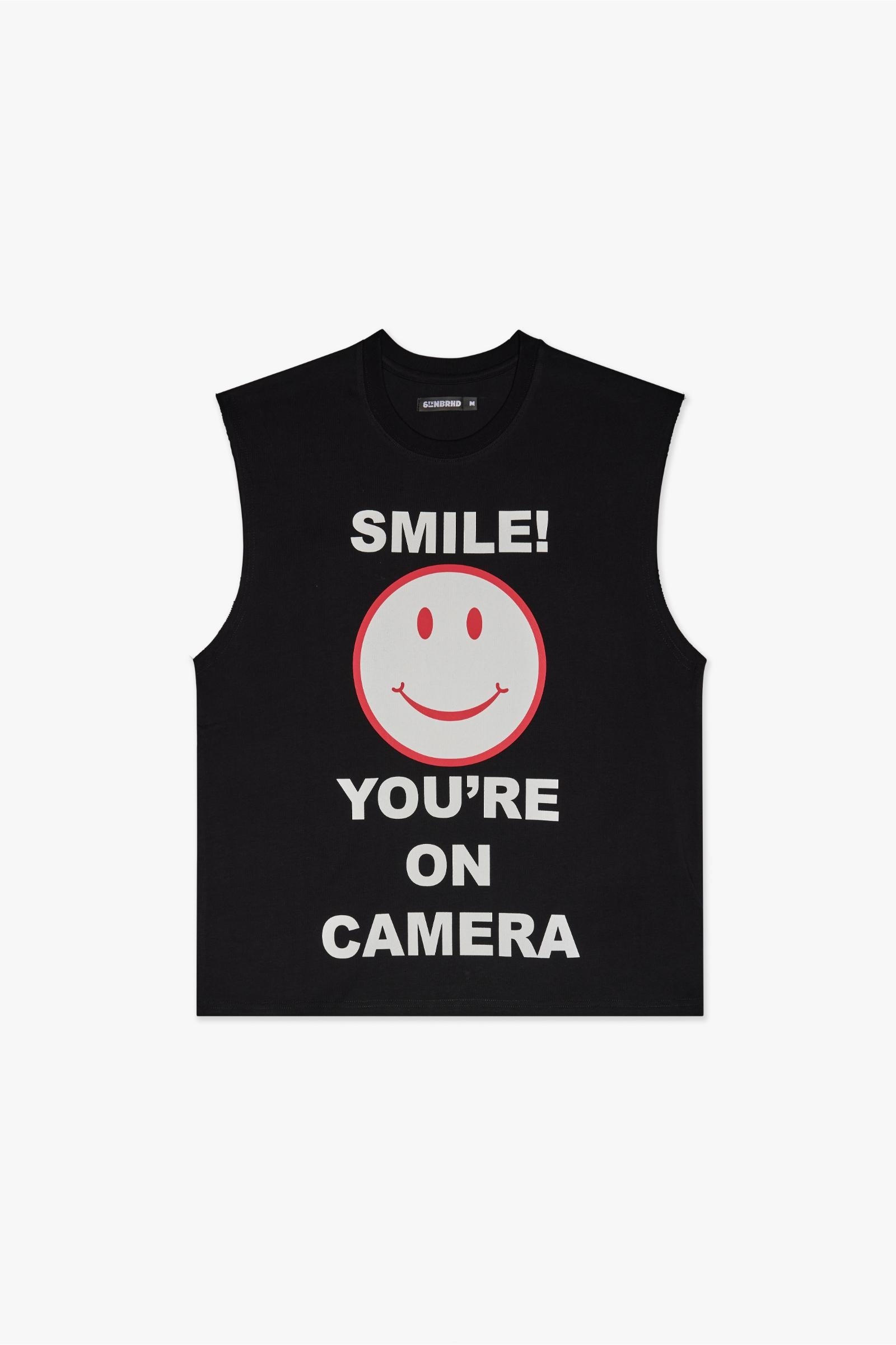 6Th Nbrhd Notice Sleeveless Tee Men's Tank Top - Black