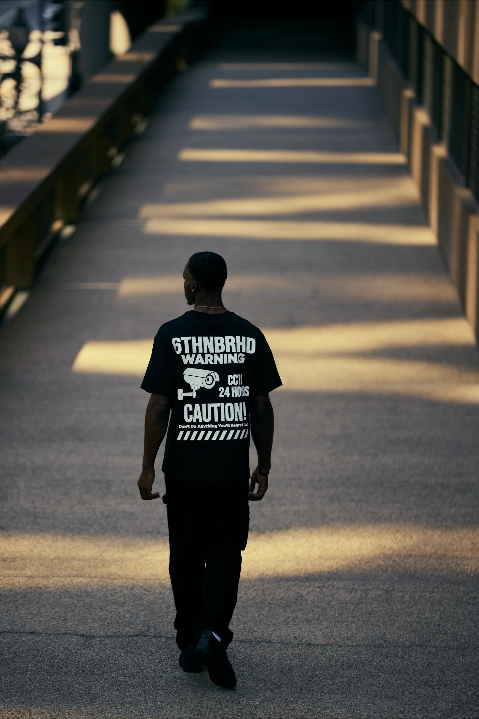 6Th Nbrhd Warning Tee - T-Shirt