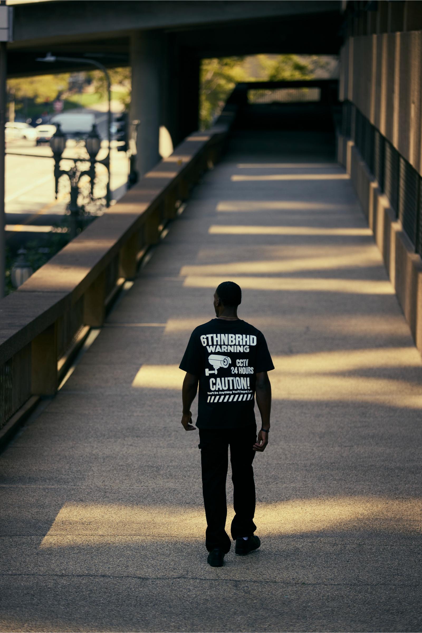 6Th Nbrhd Warning Tee - T-Shirt