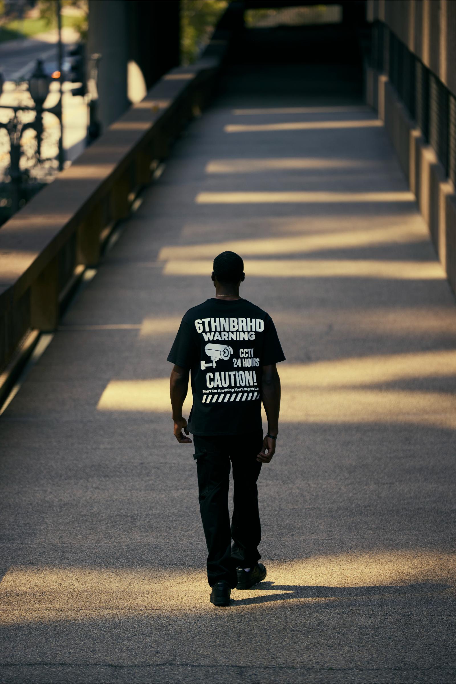 6Th Nbrhd Warning Tee - T-Shirt