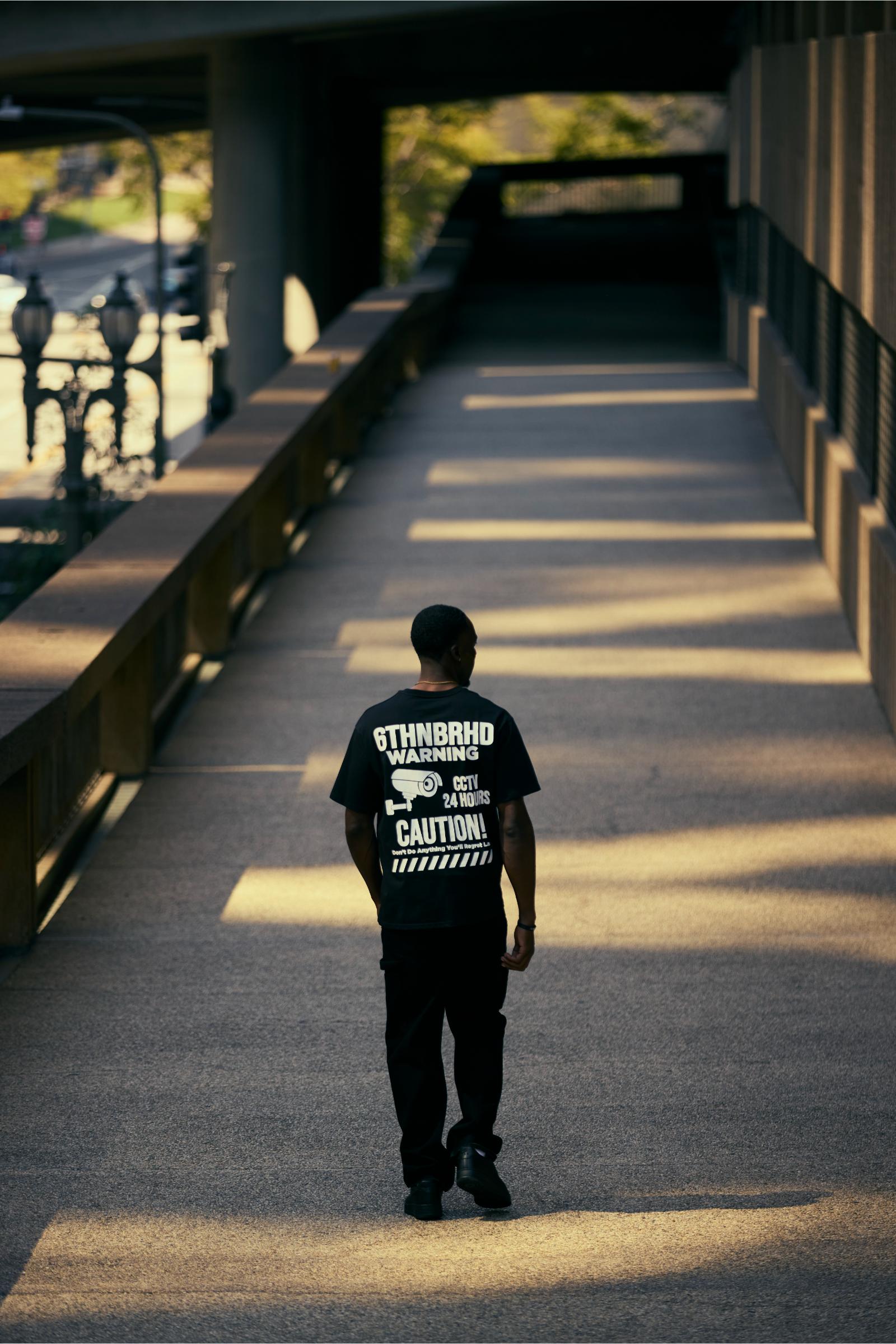6Th Nbrhd Warning Tee - T-Shirt