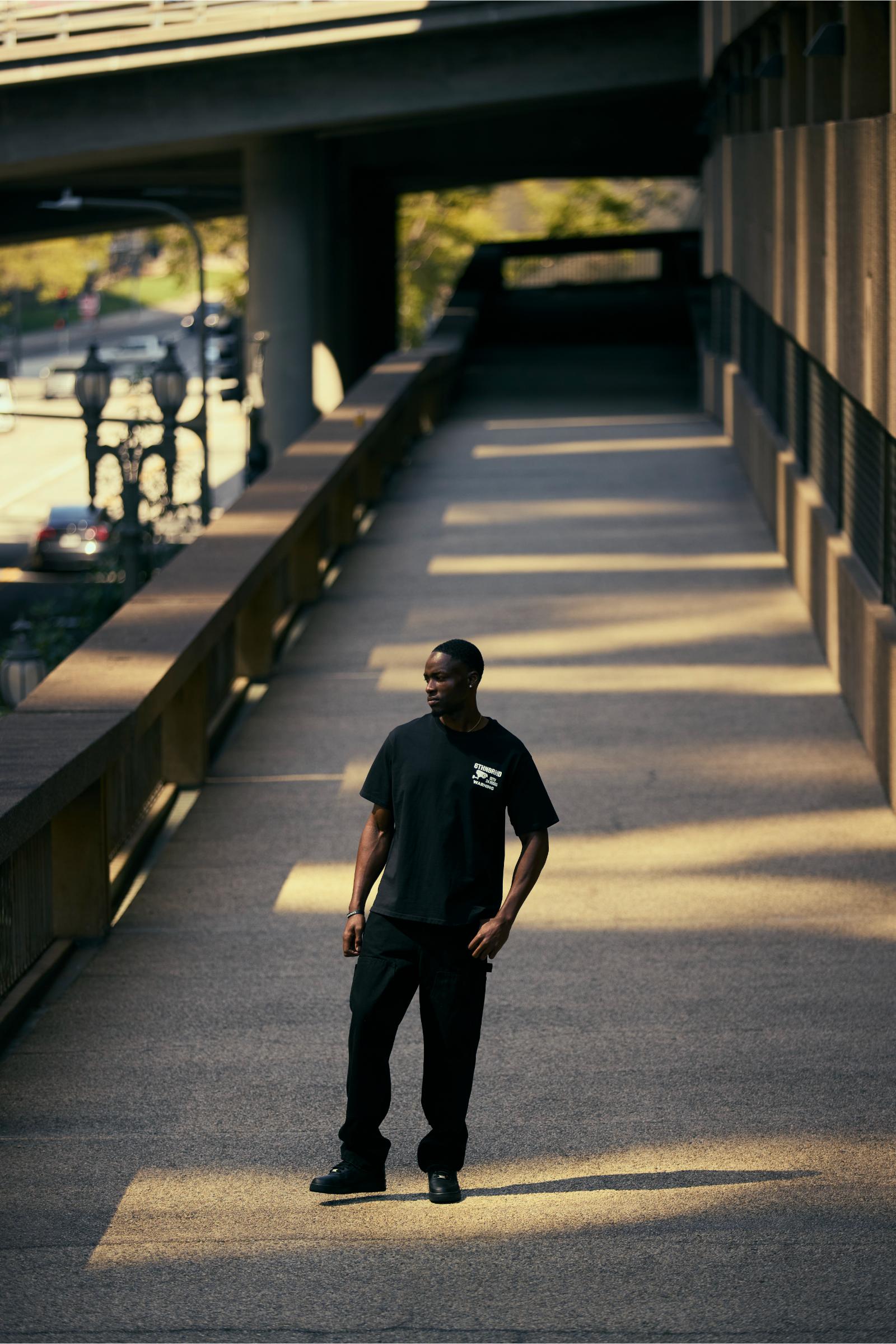 6Th Nbrhd Warning Tee - T-Shirt