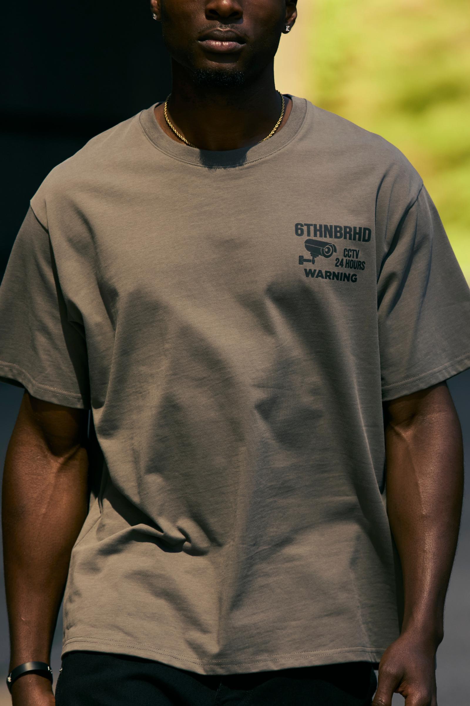 6Th Nbrhd Warning Tee Men's T-Shirt