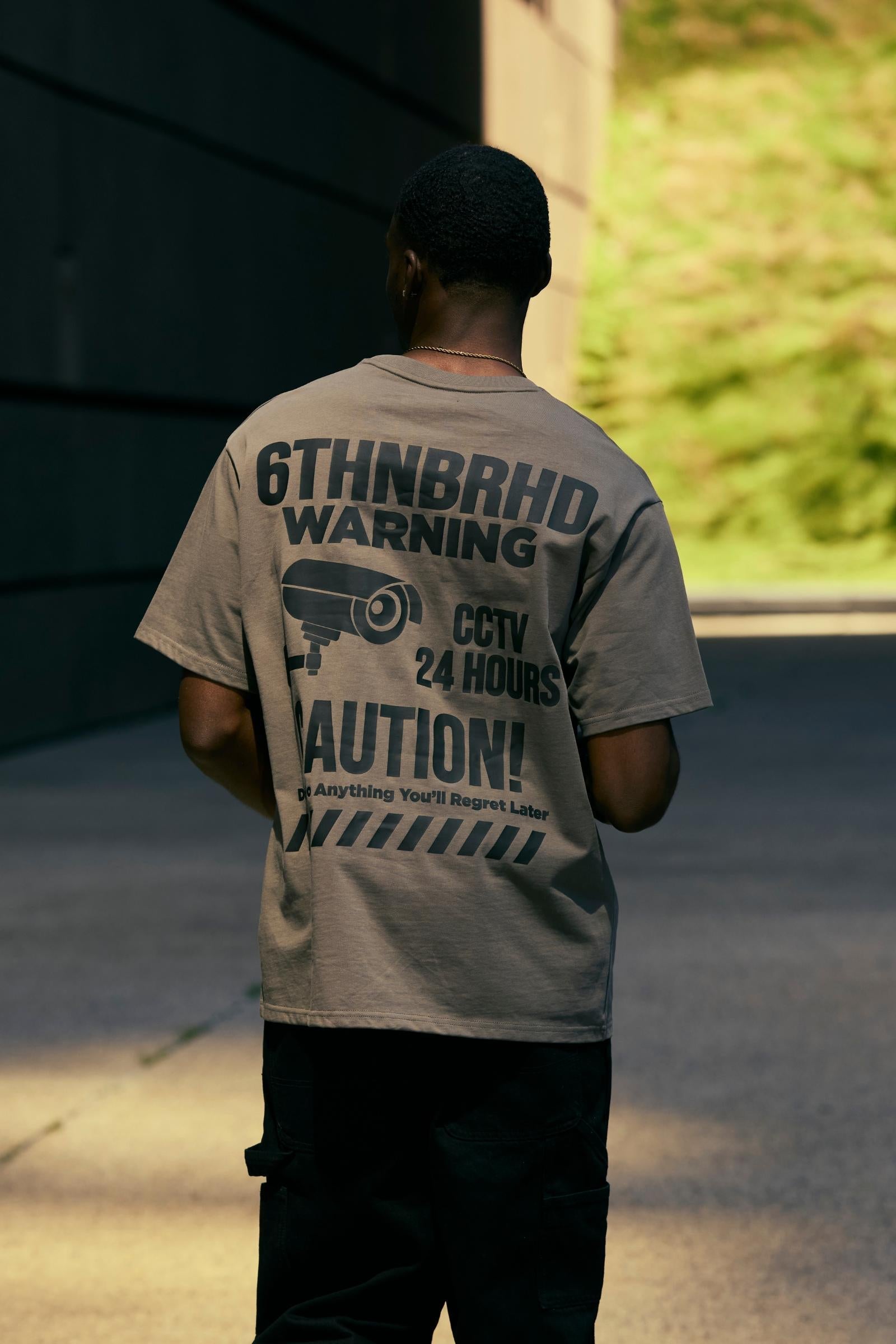 6Th Nbrhd Warning Tee Men's T-Shirt