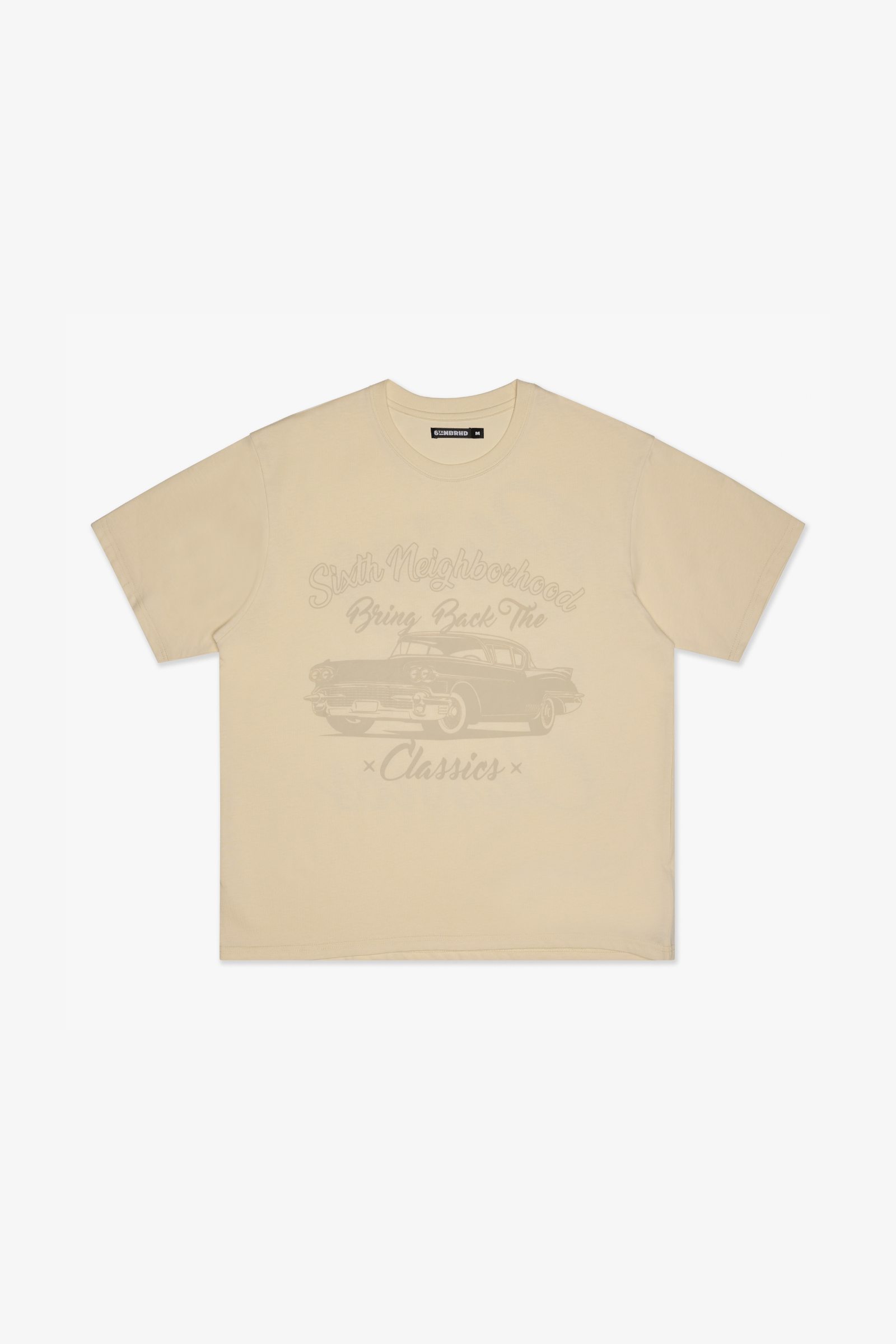 6Th Nbrhd Classic Is Back Men's T-Shirt - Beige