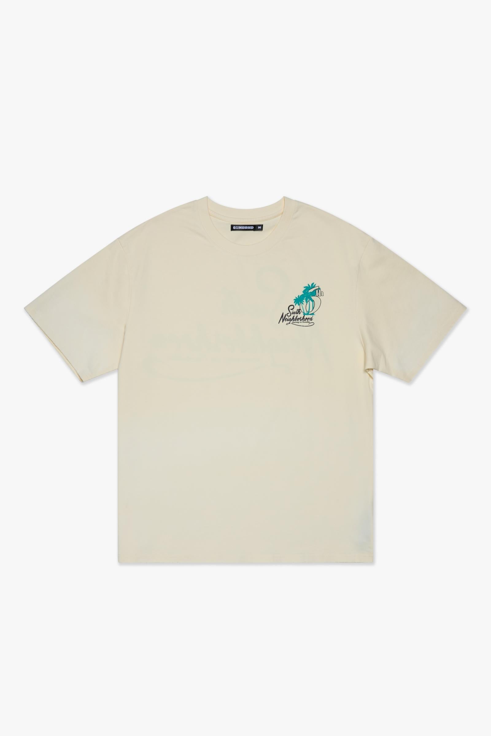 6Th Nbrhd Paradise Men's T-Shirt - Beige