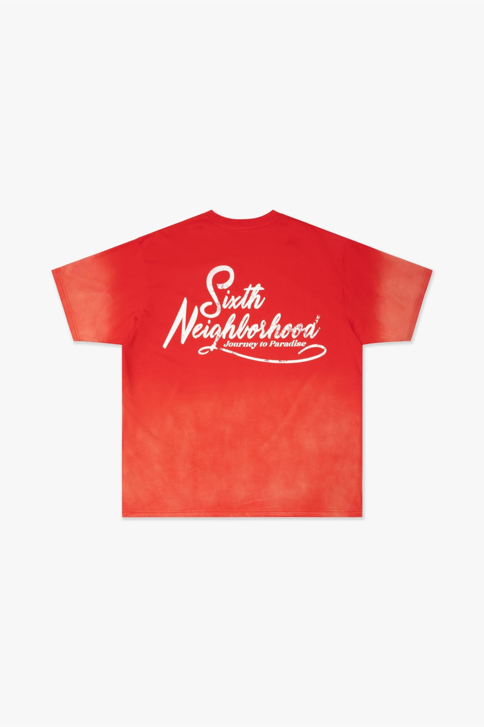 6Th Nbrhd Paradise Men's T-Shirt - Red