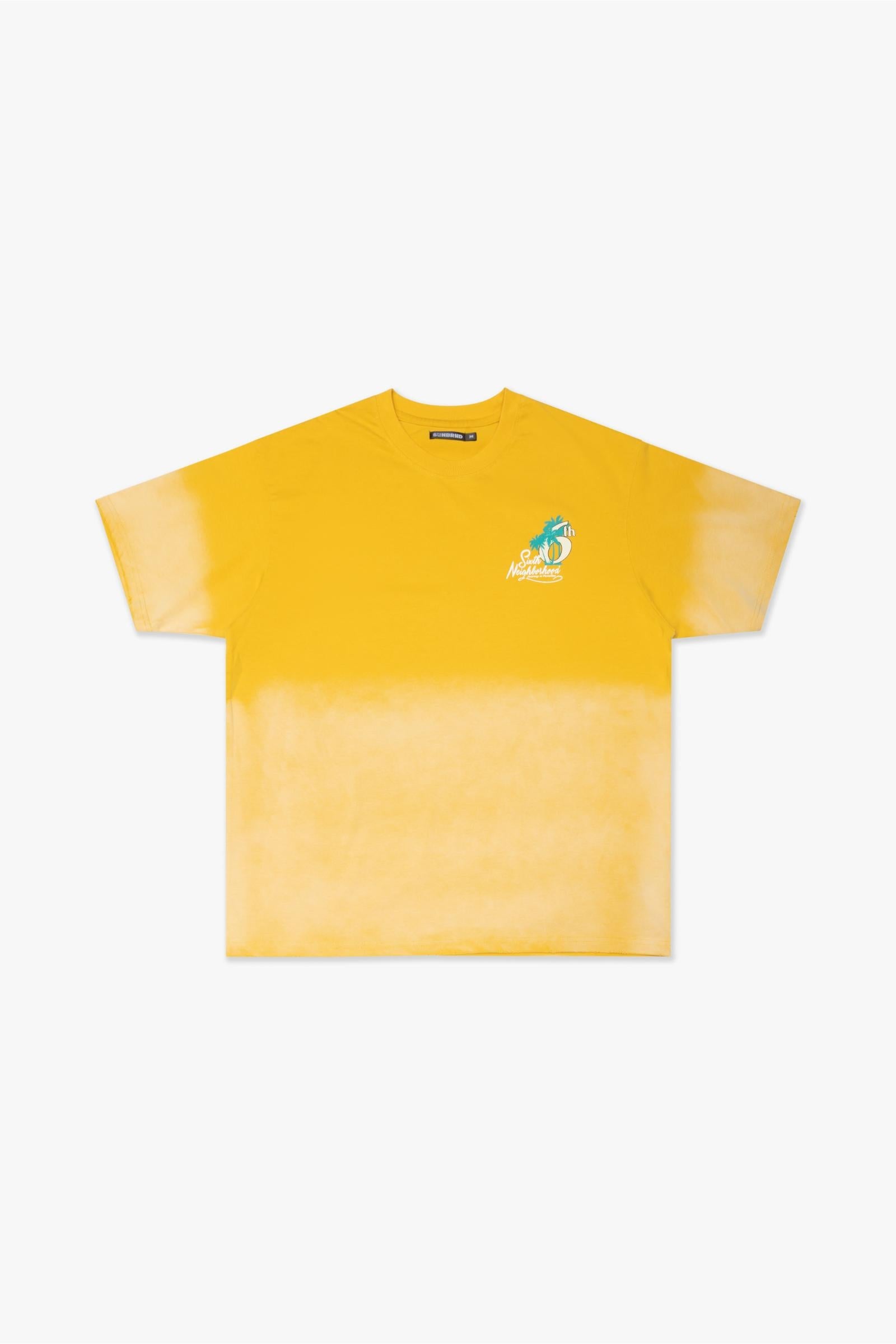 6Th Nbrhd Paradise Men's T-Shirt - Yellow