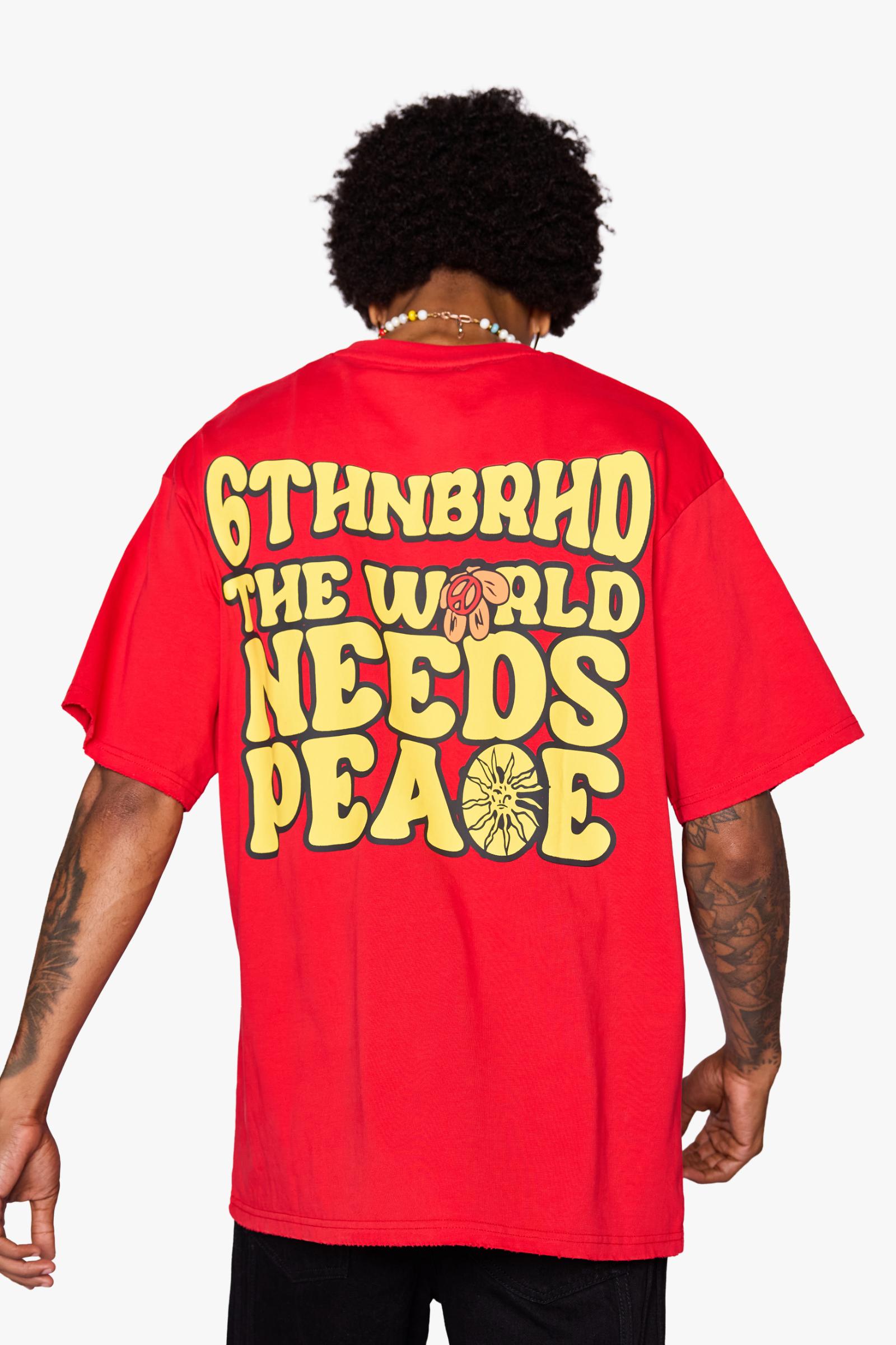 6Th Nbrhd Need Peace Men's T-Shirt
