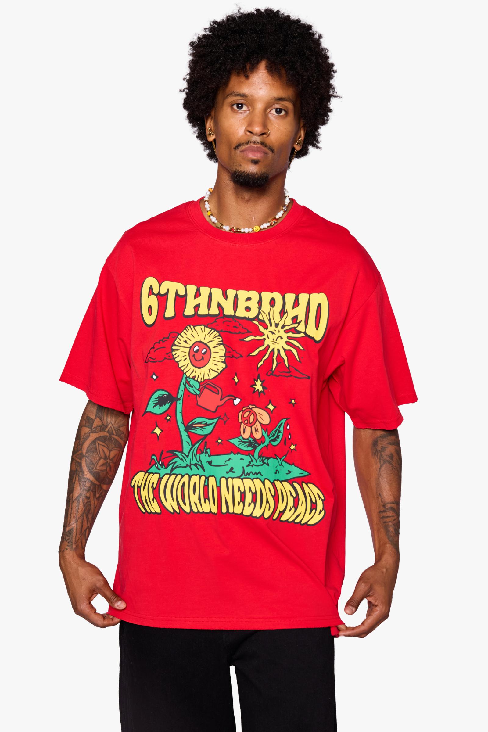 6Th Nbrhd Need Peace Men's T-Shirt