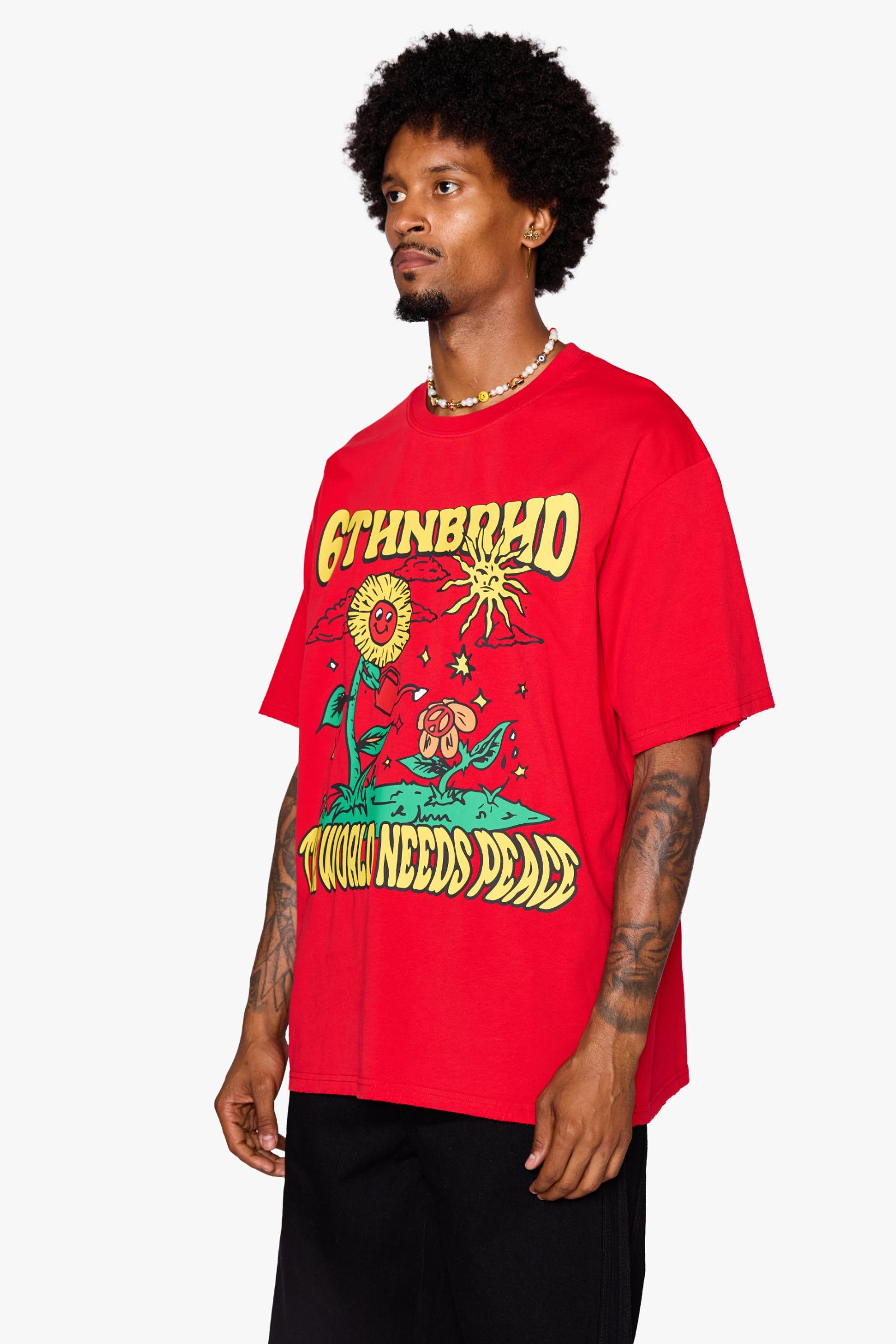 6Th Nbrhd Need Peace Men's T-Shirt