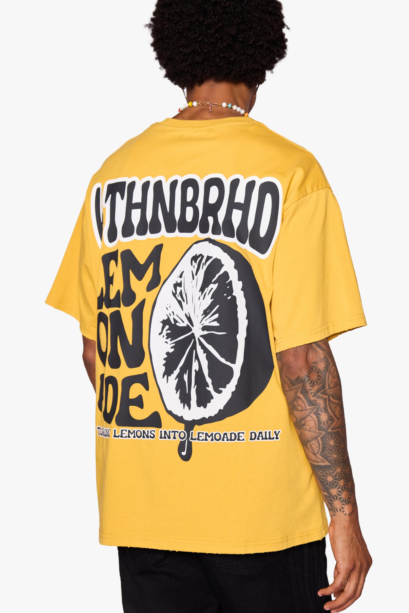 6Th Nbrhd Lemonhead Men's T-Shirt - Yellow