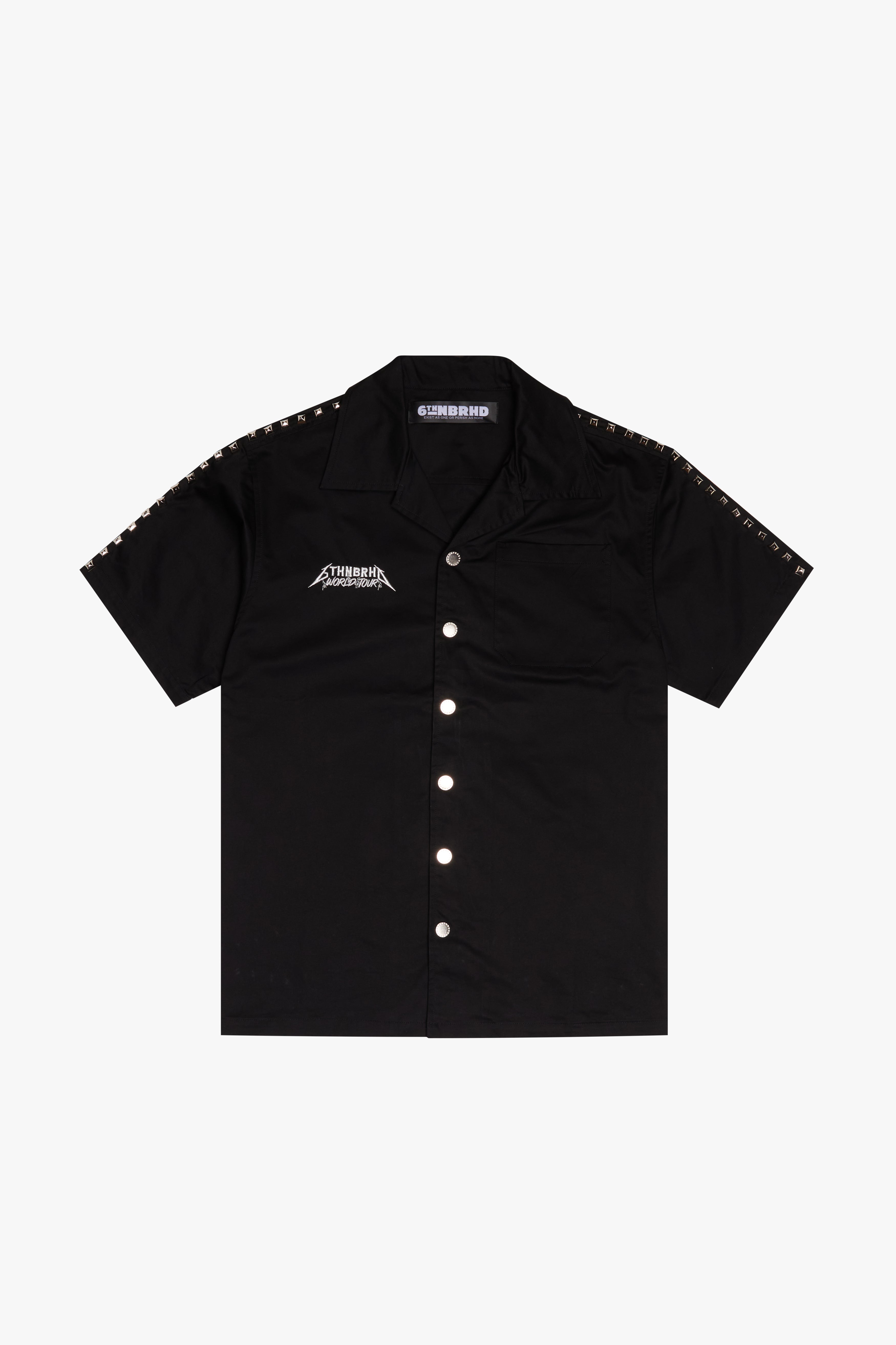 6Th Nbrhd Rockstar Men's Shirt - Black