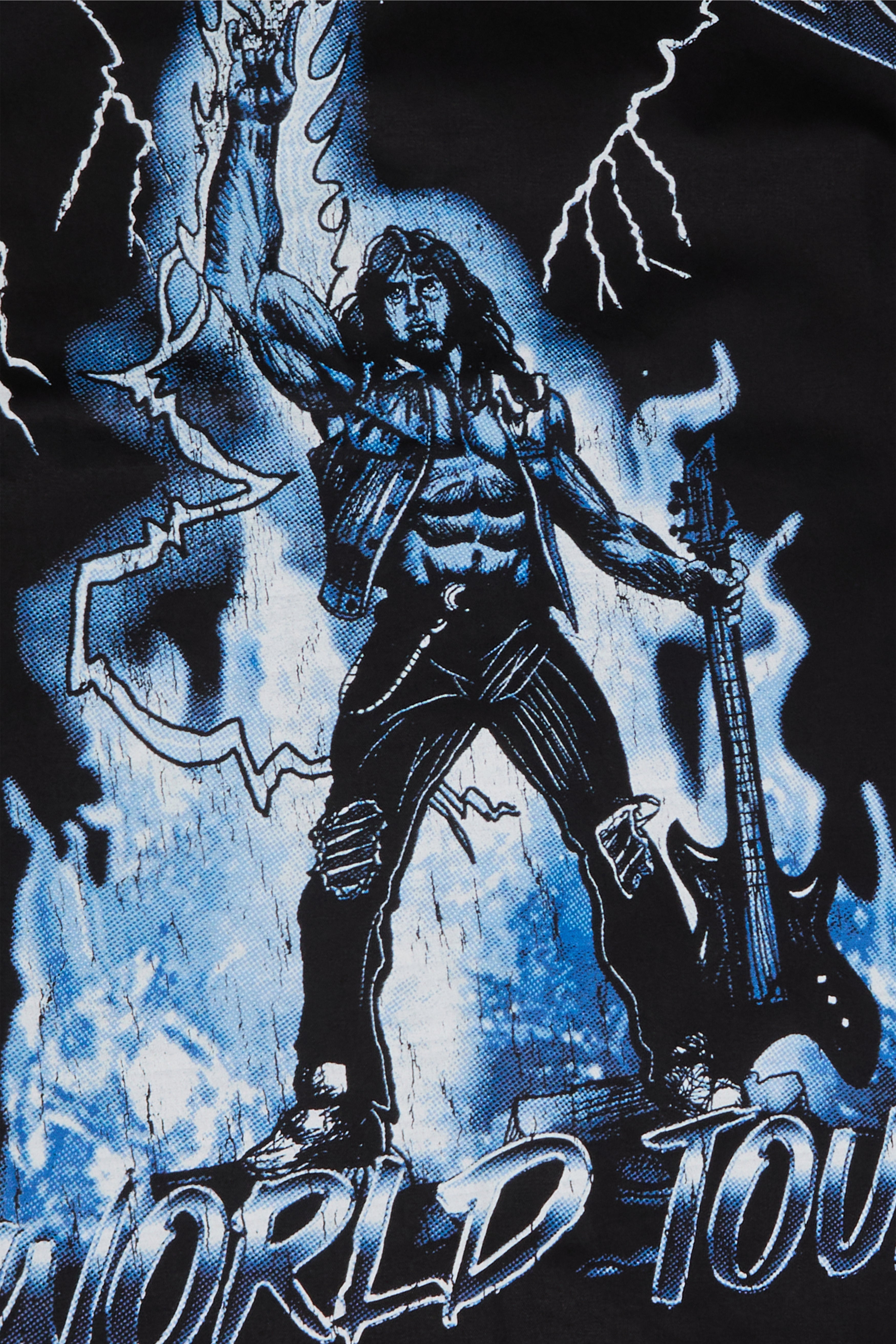 6Th Nbrhd Rockstar Men's Shirt - Black