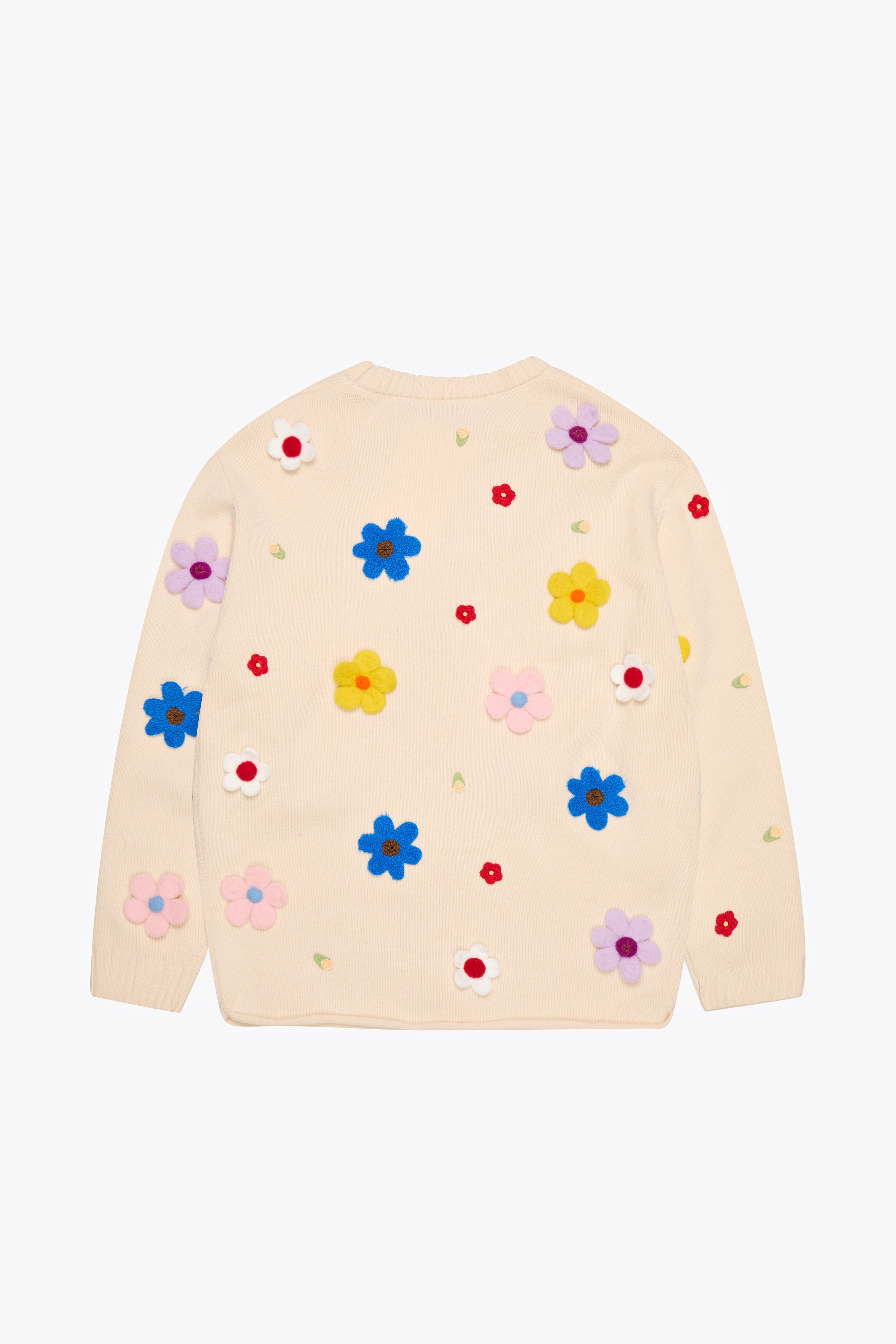 6Th Nbrhd Bouquet Men's Sweater - Beige