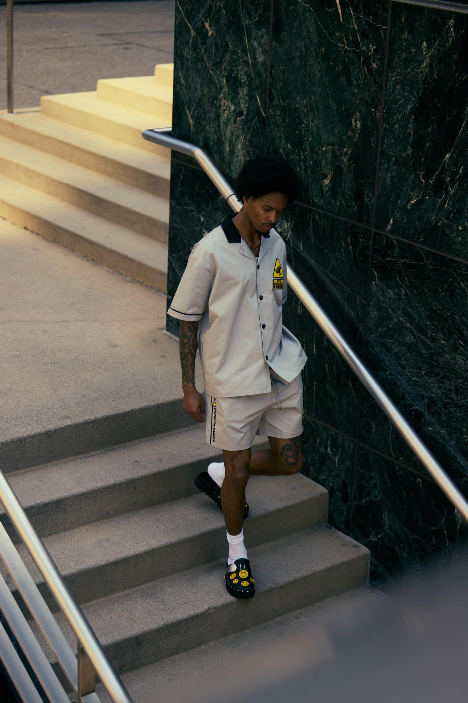 6Th Nbrhd Smile Bowling Shorts