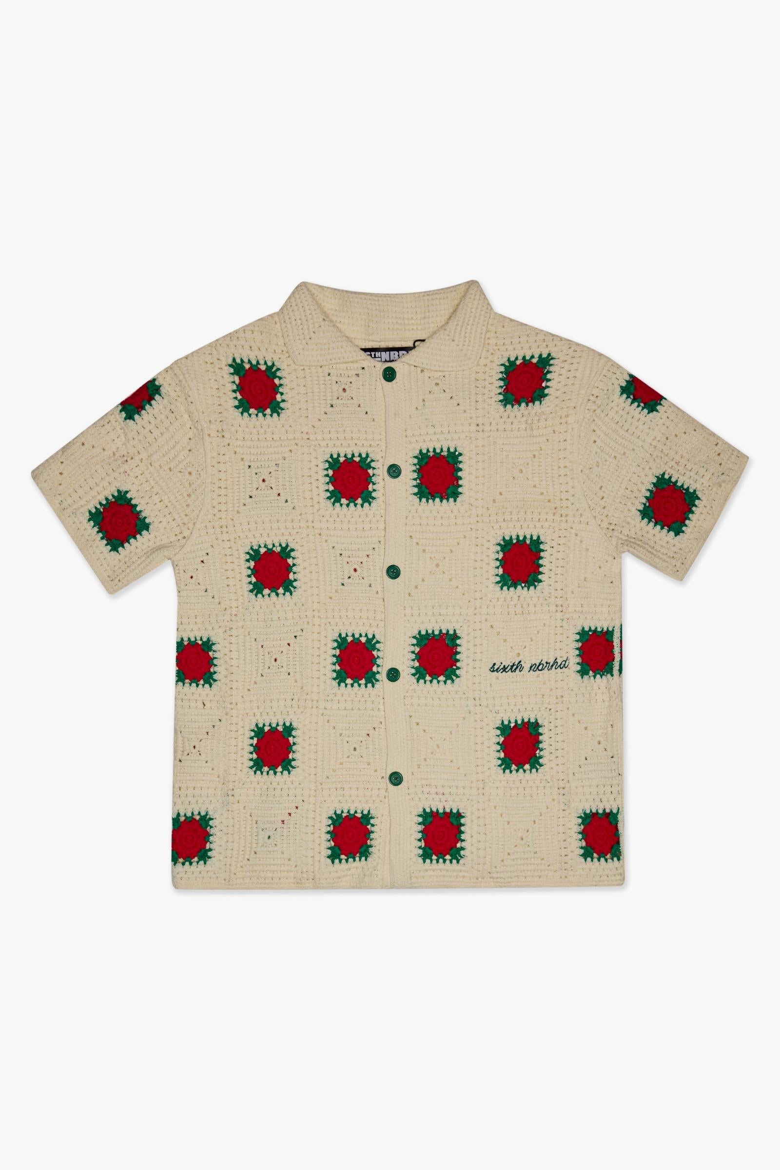 6Th Nbrhd Bazzar Men's Shirt - Beige