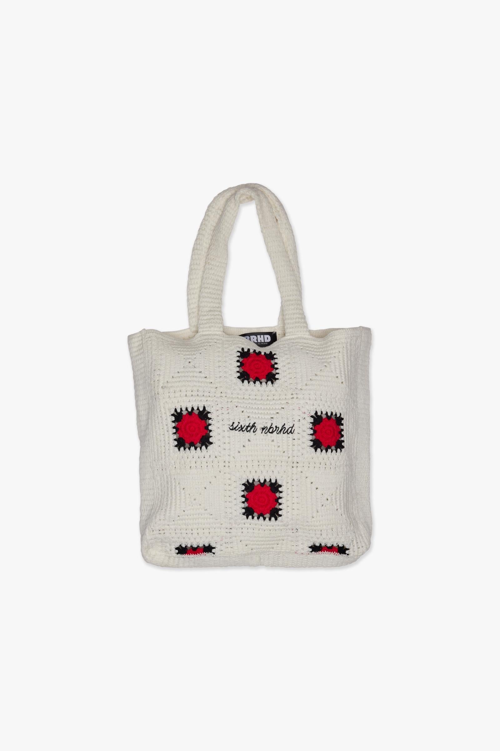 6Th Nbrhd Market Tote Bag - White