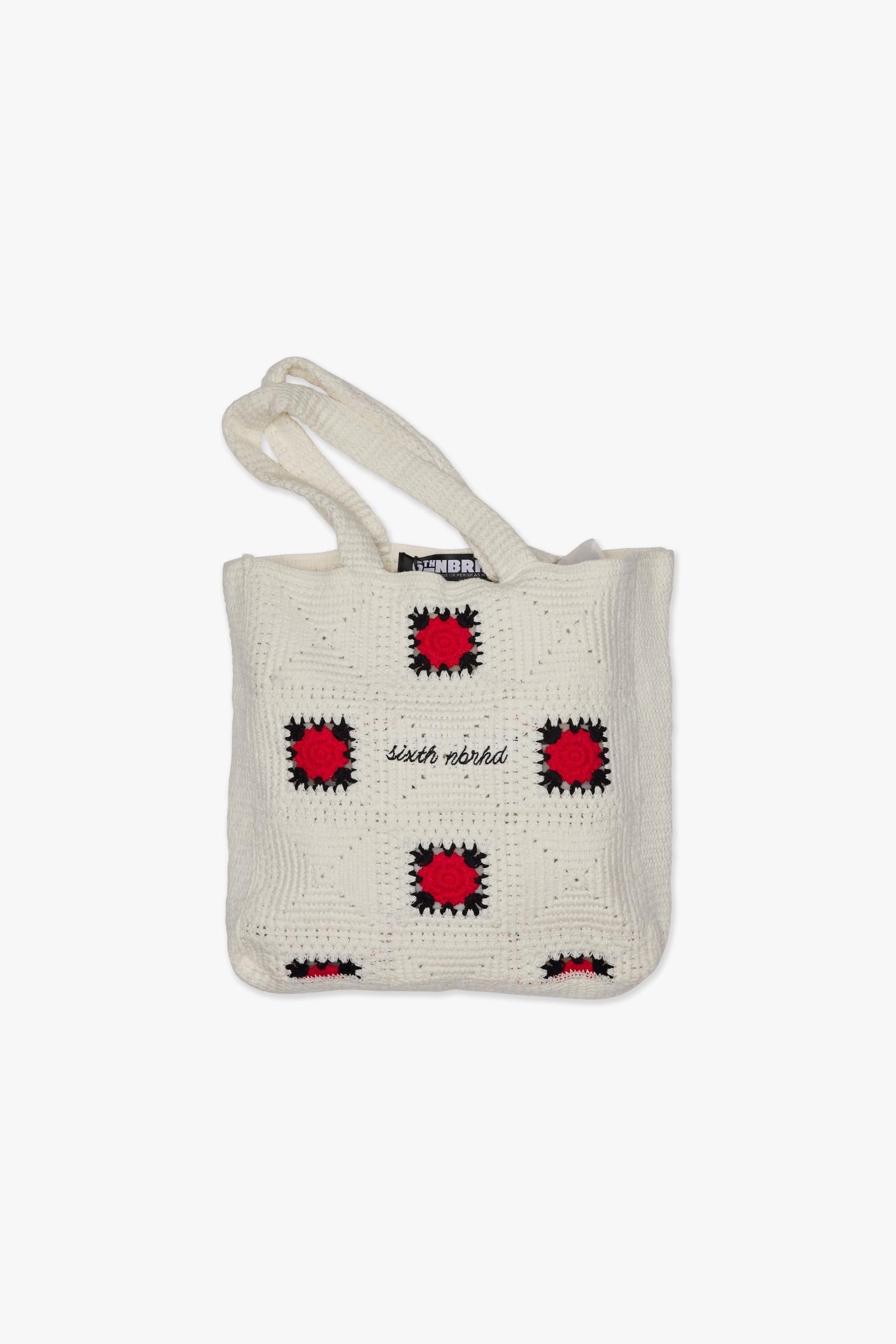 6Th Nbrhd Market Tote Bag - White
