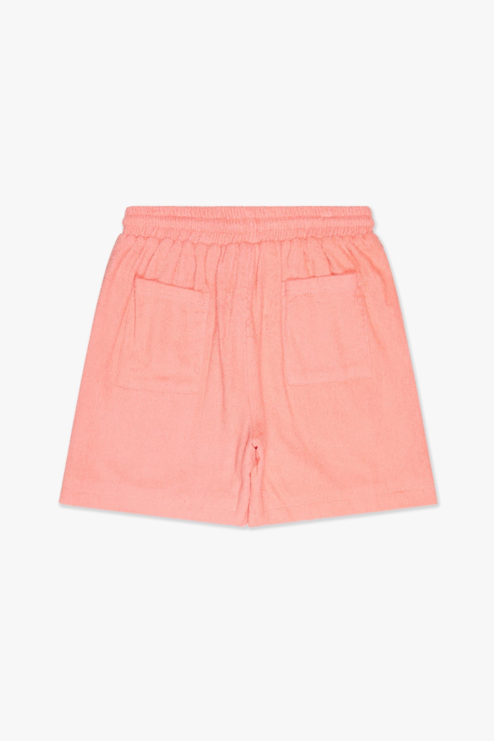 Silnt Chptrs Embroidered Shorts - Terry Fabric