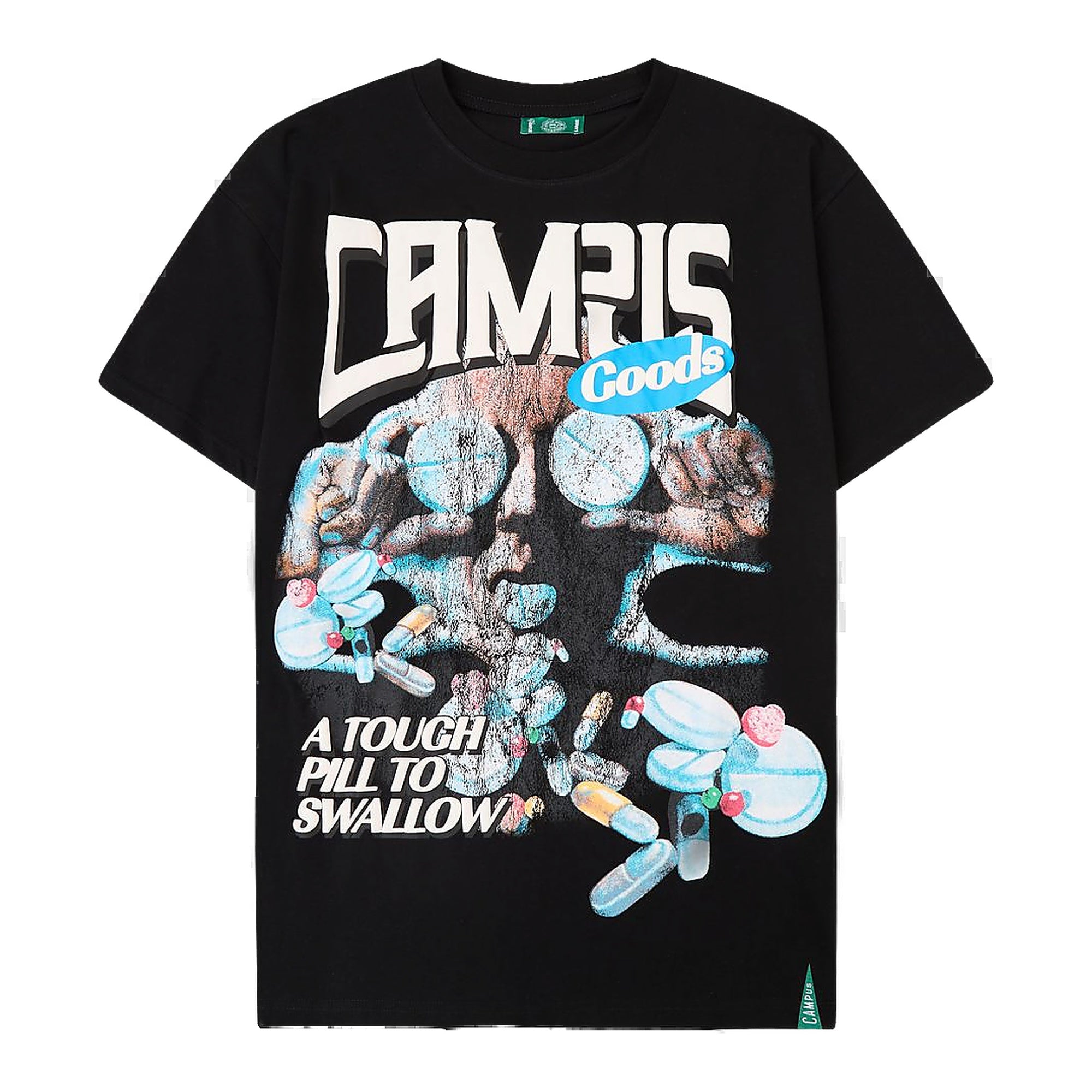 Campus Bitter Dose Tee Men's T-Shirt - Black