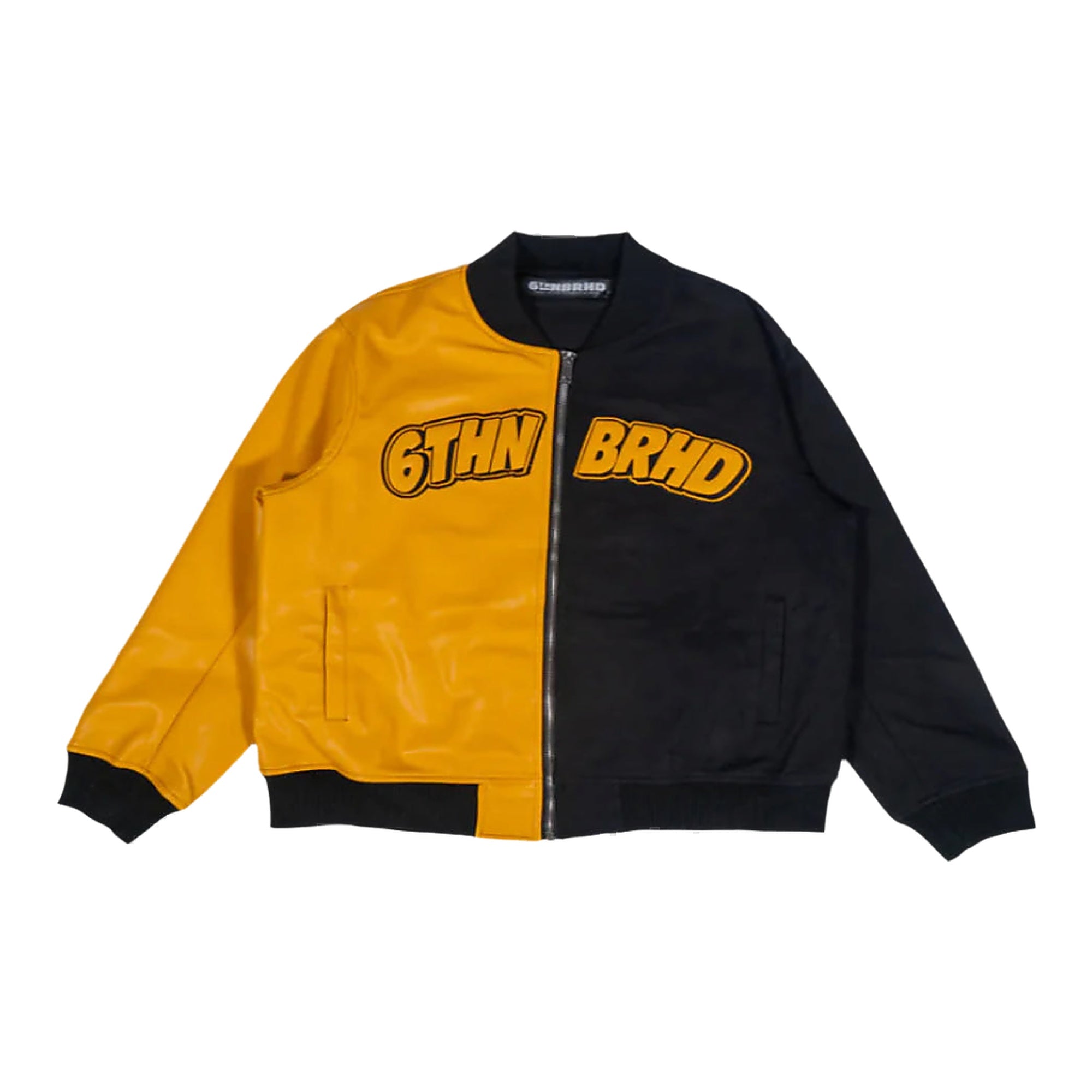 6Th Nbrhd Burn Bomber Jacket - Black