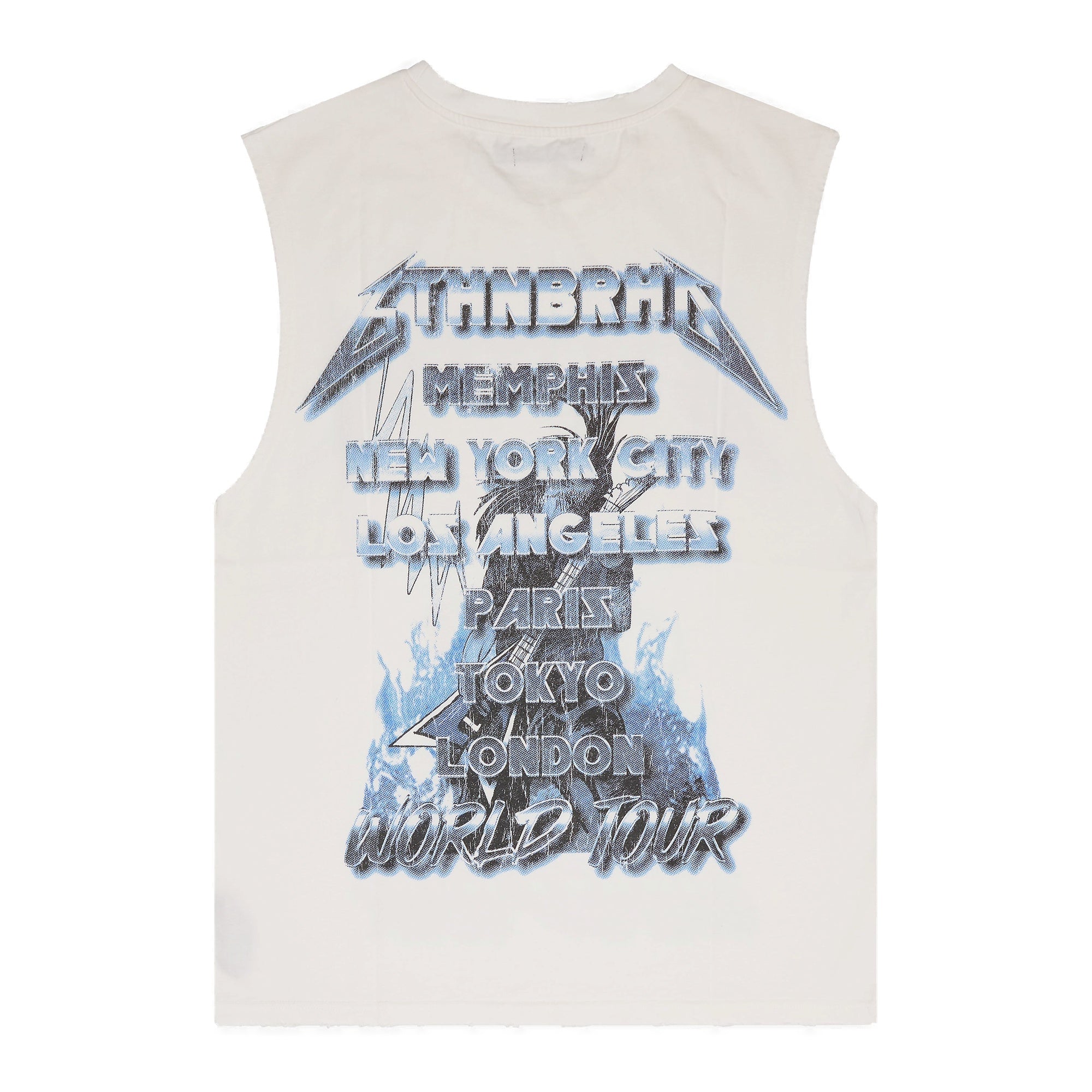 6Th Nbrhd World Tour Men's T-Shirt - White