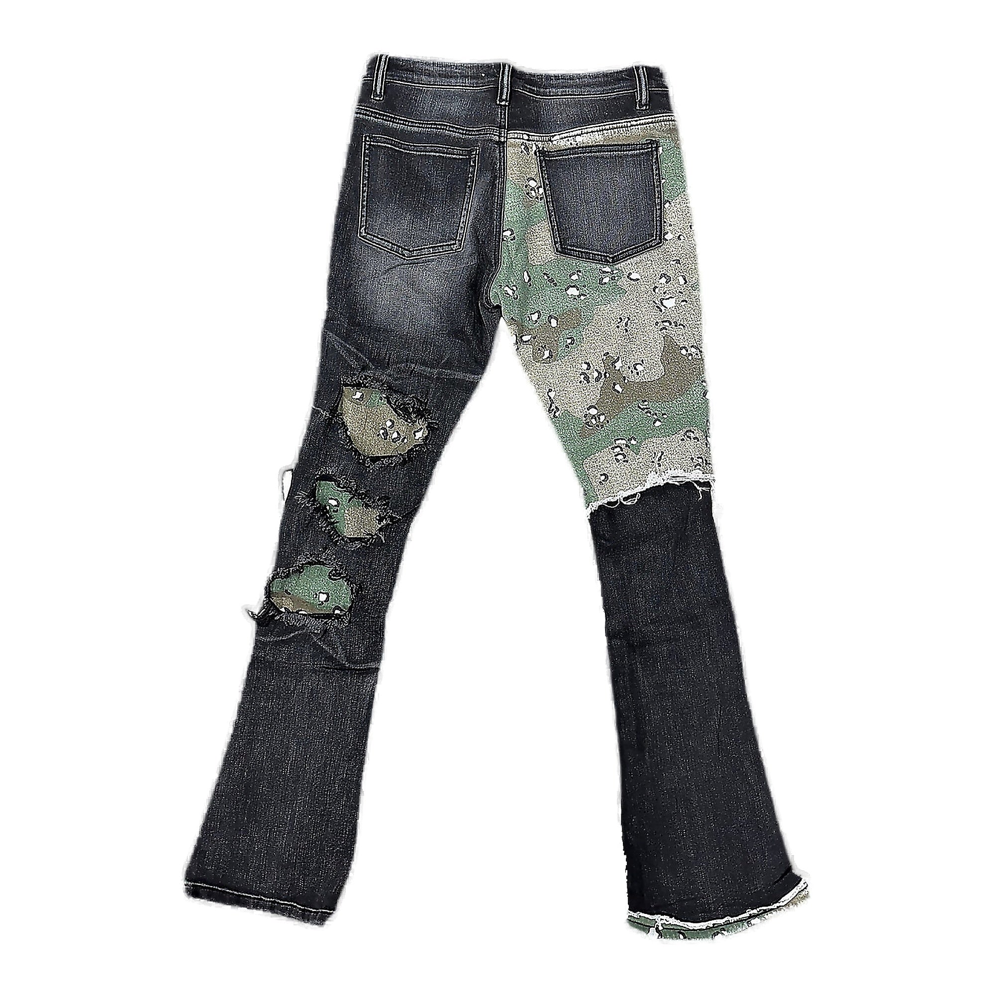 Fame Culture Inverse Black Jeans - Dark Wash