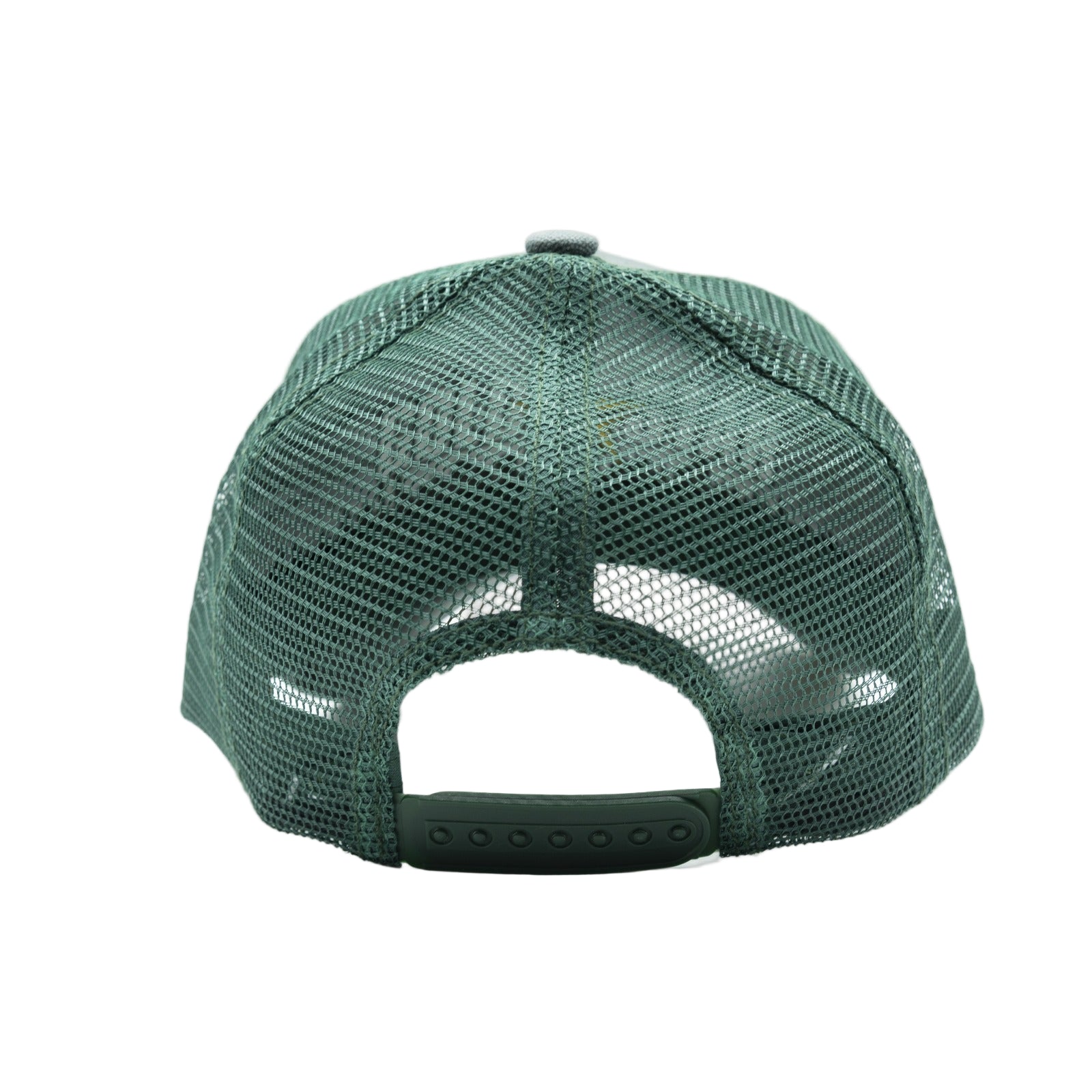 Gold Star Cheetah Trucker Hat - Green