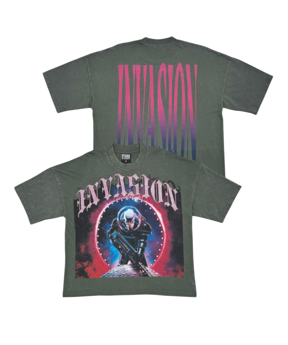 Stray Invasion T-Shirt - Graphic Print