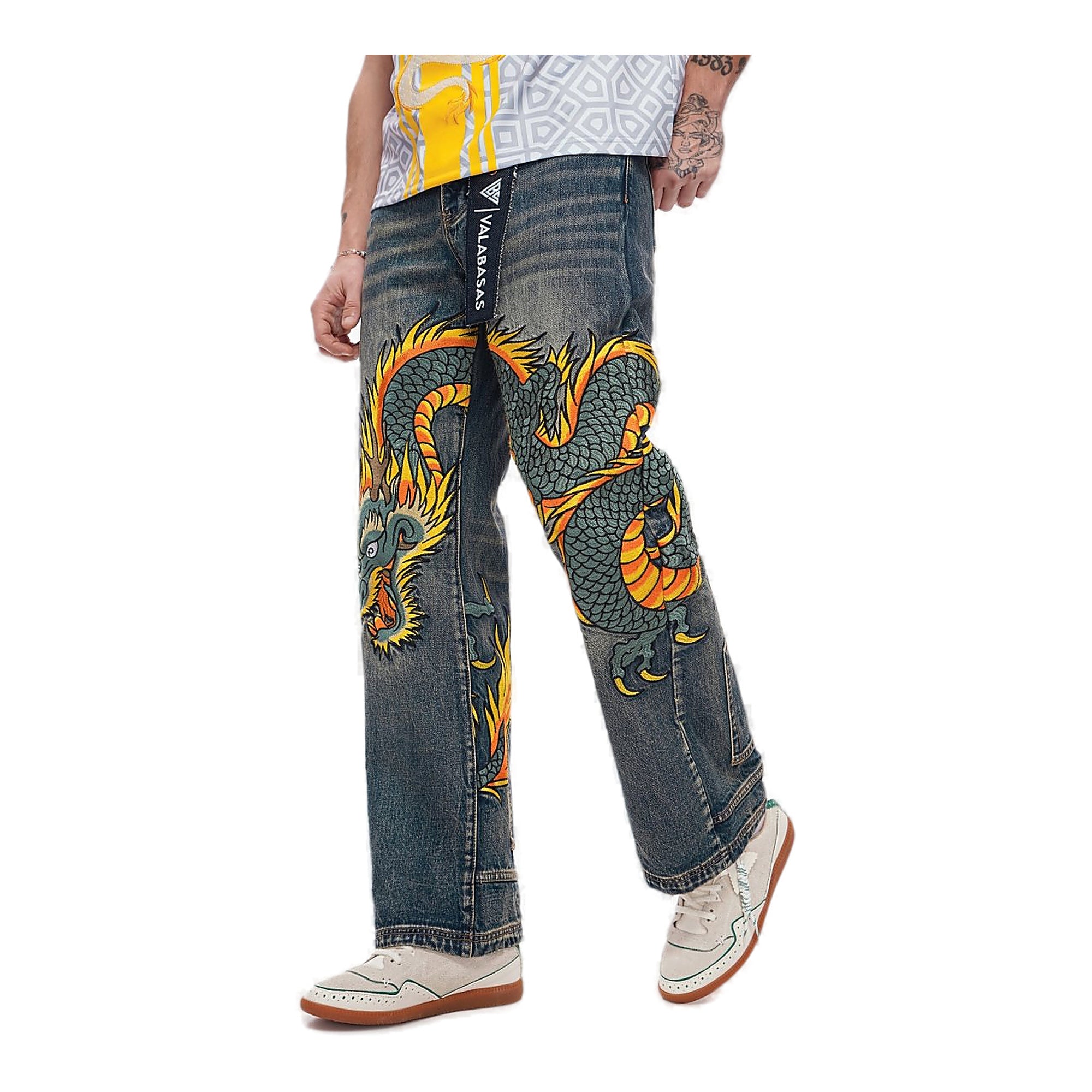 Valabasas Sky Serpent Jeans - Vintage Wash