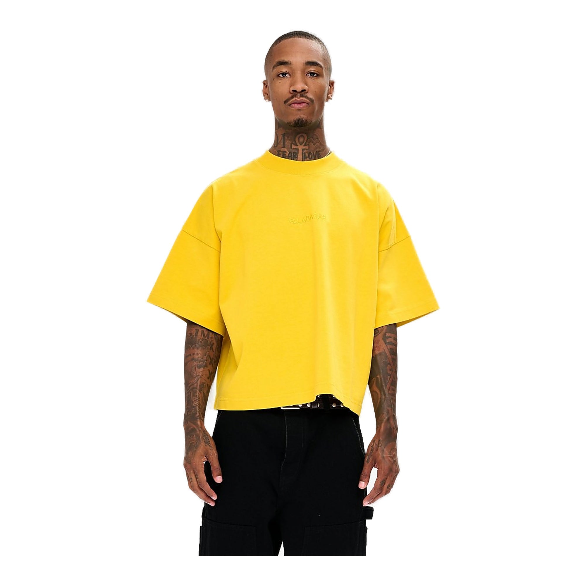 Valabasas Essential Crop Tee Men - Yellow