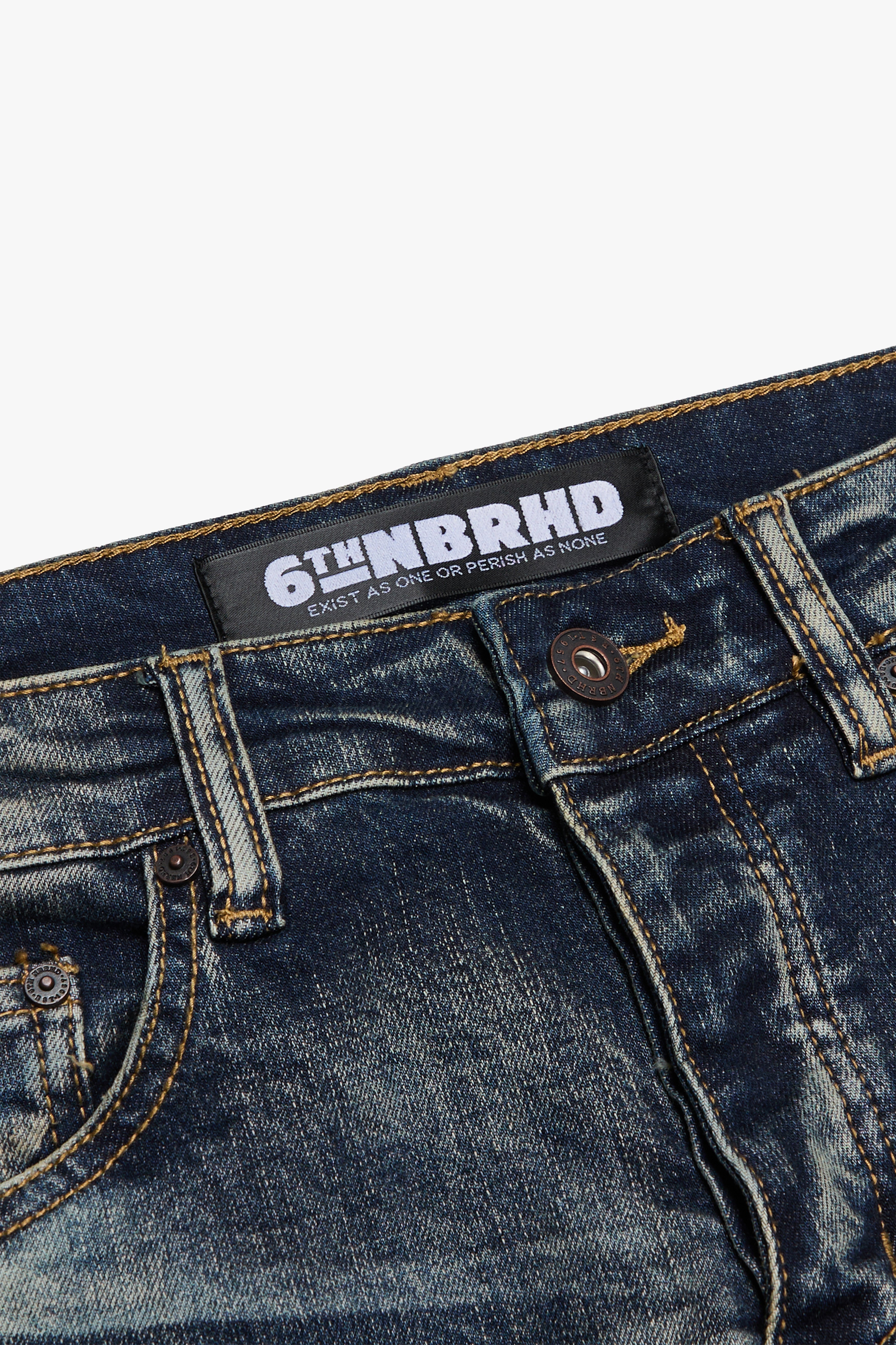 6Th Nbrhd Yeehaw Men's Jeans - Dark Wash