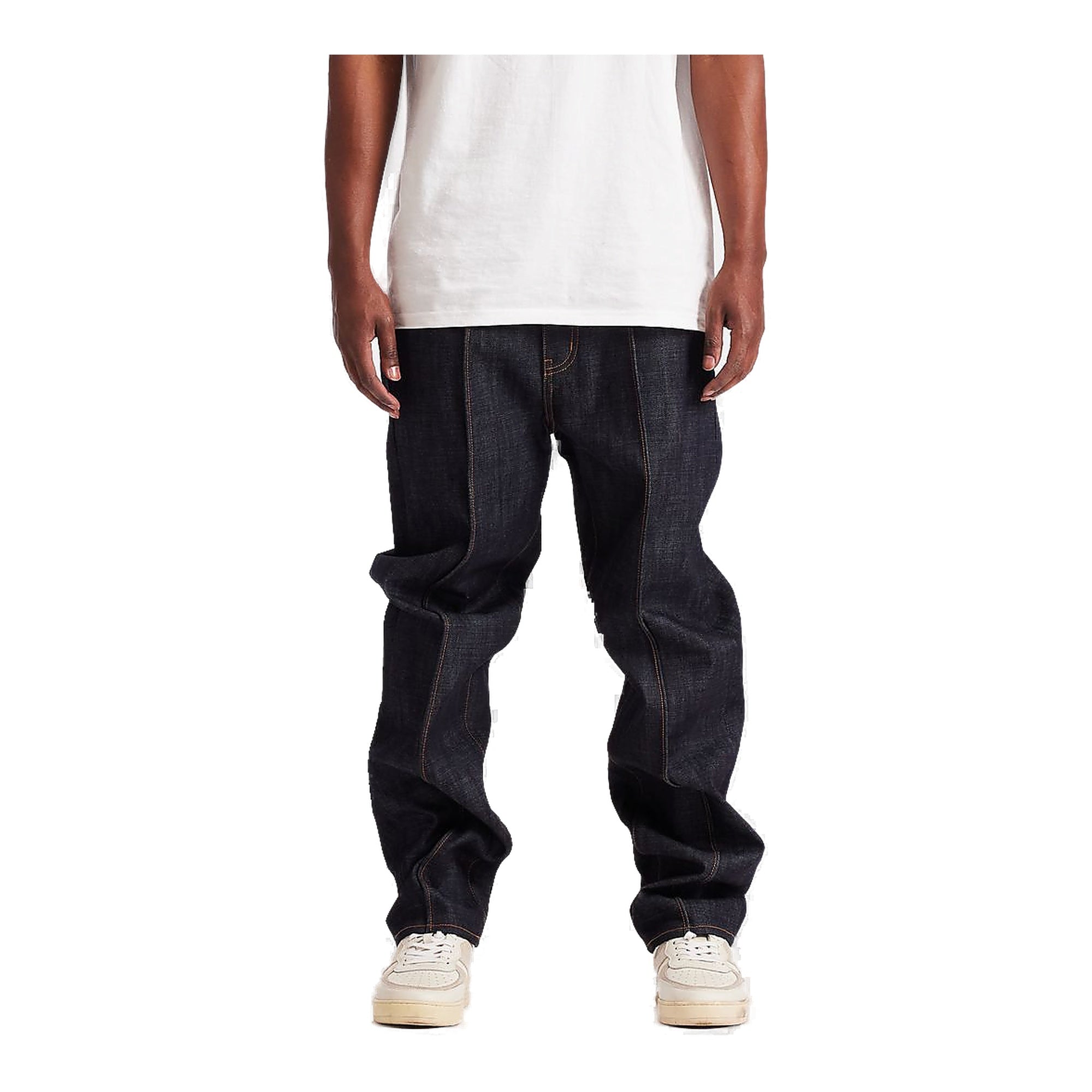 Embellish Onyx Baggy Denim Men's Jeans - Dark Wash