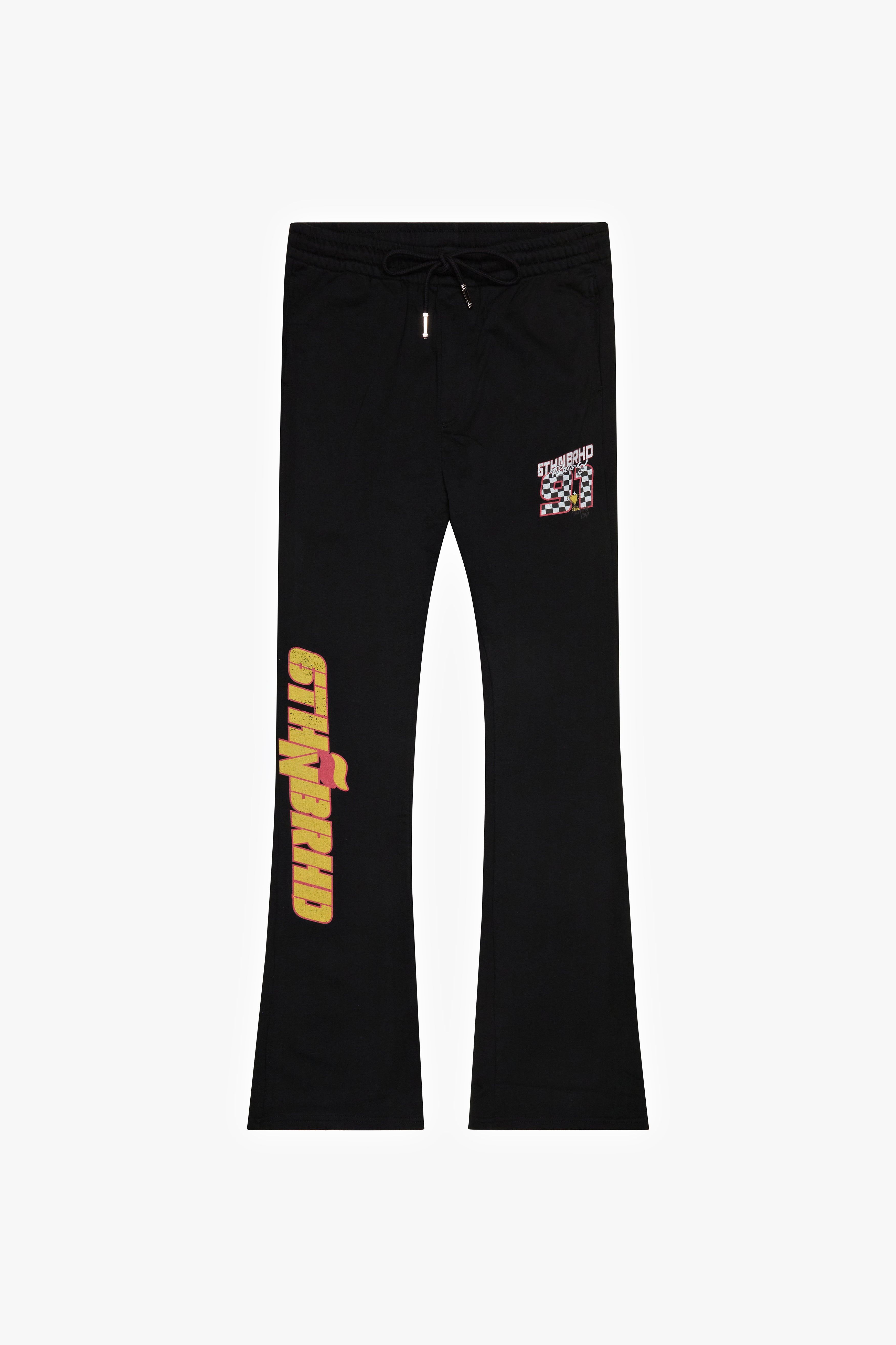6Th Nbrhd Pit Stop Men's Pants - Black